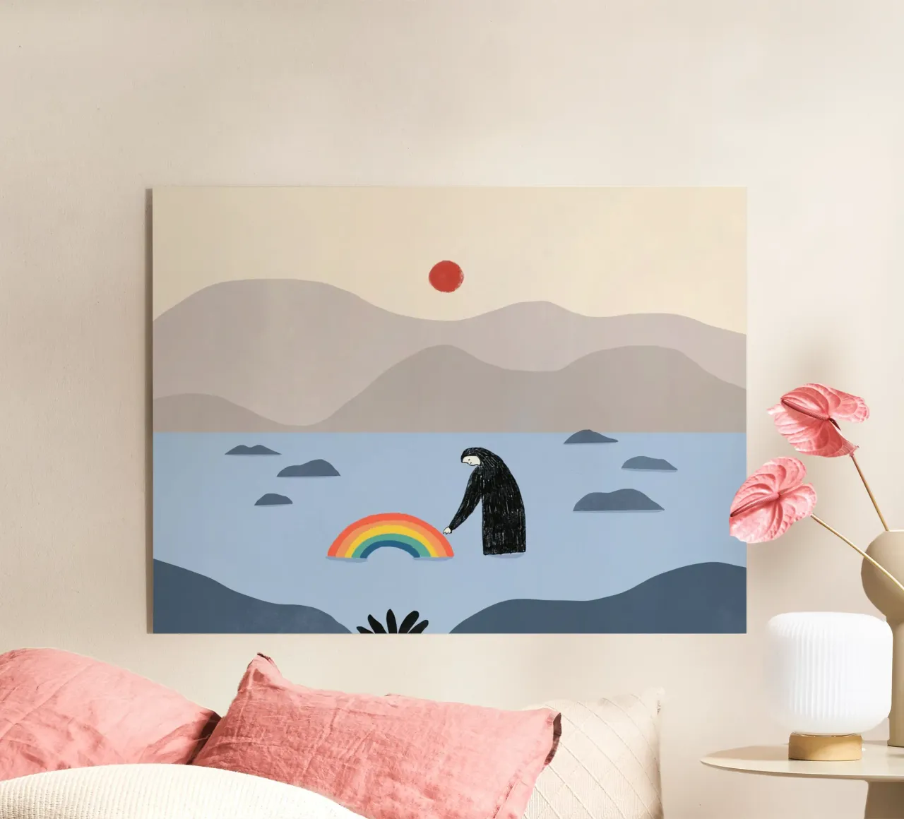 Essere con l'arcobaleno plexiglass da Little Dean