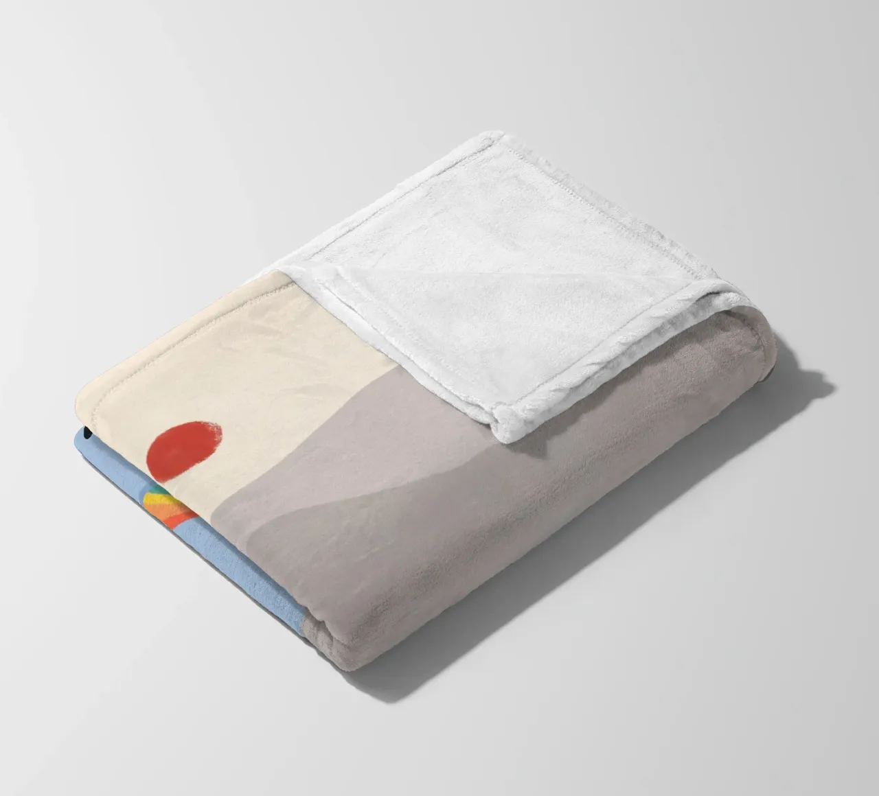 Essere con l'arcobaleno coperta in pile da Little Dean