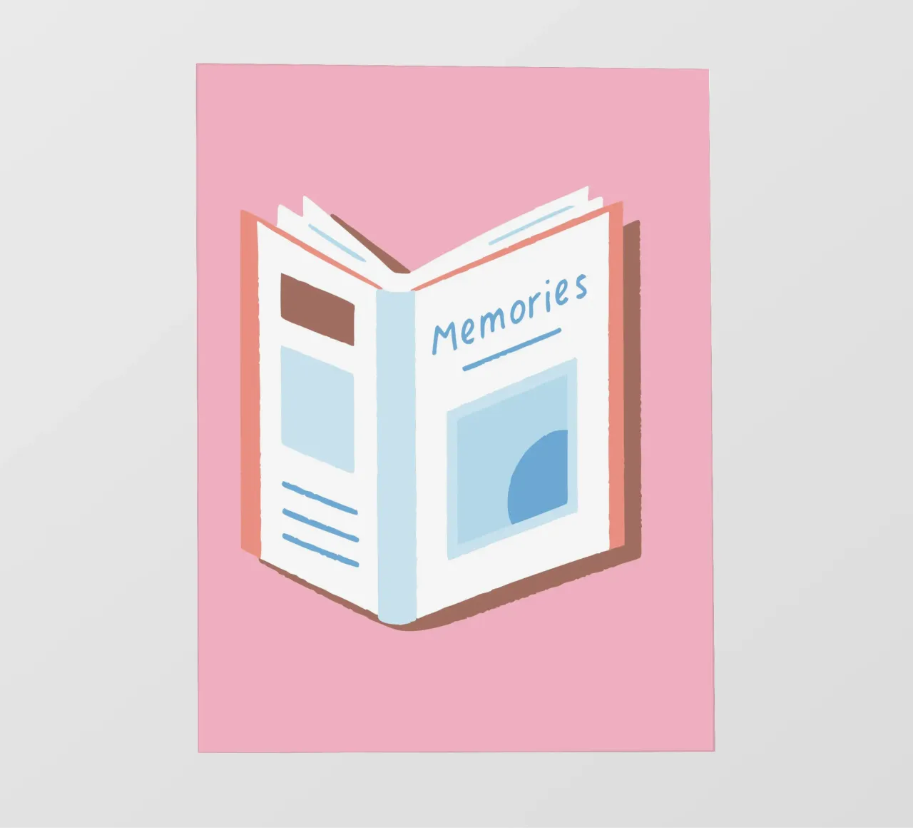 Libro dei ricordi pellicola backlit da TRENDY POSTER SHOP