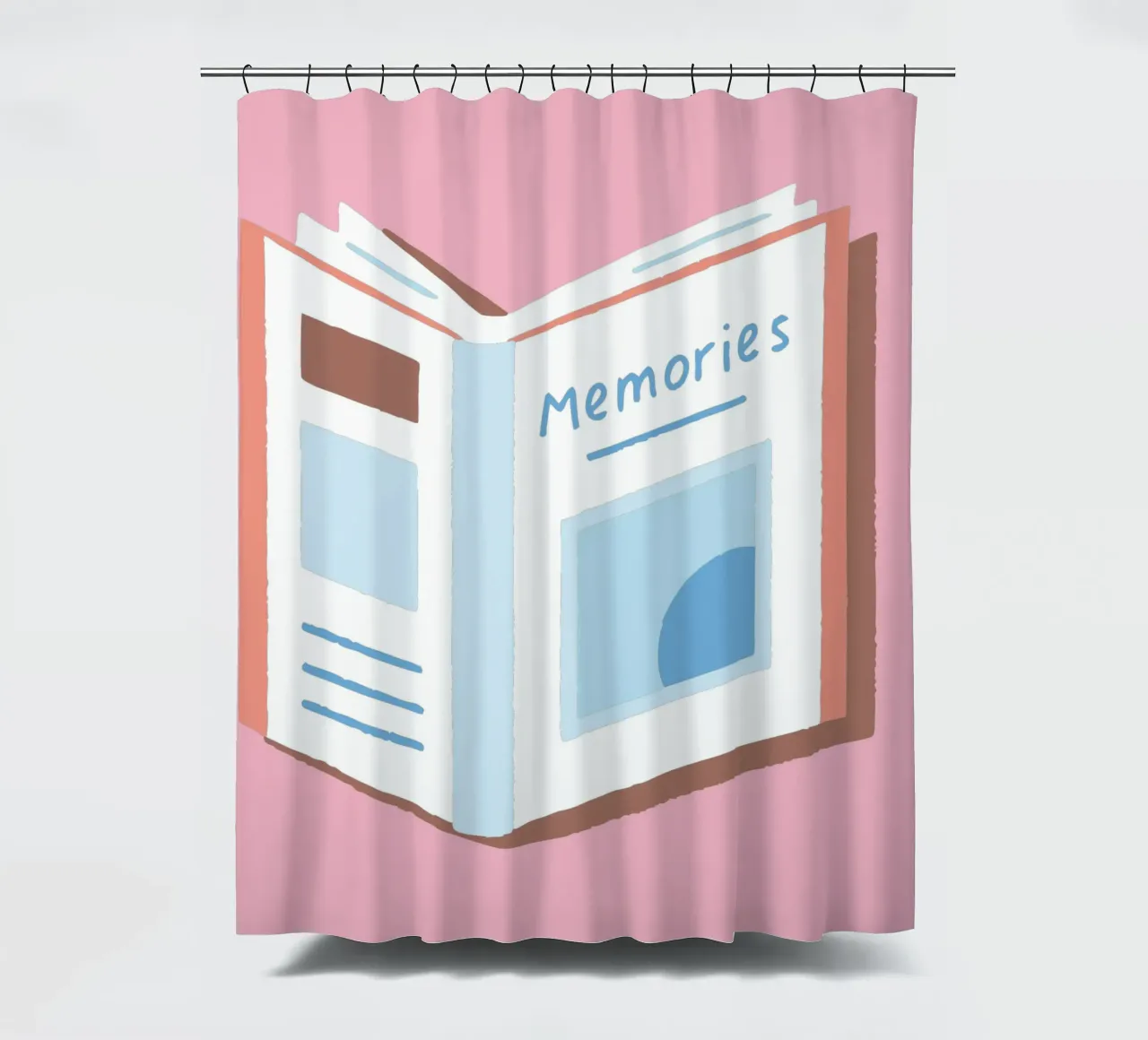 Libro dei ricordi tenda da doccia da TRENDY POSTER SHOP