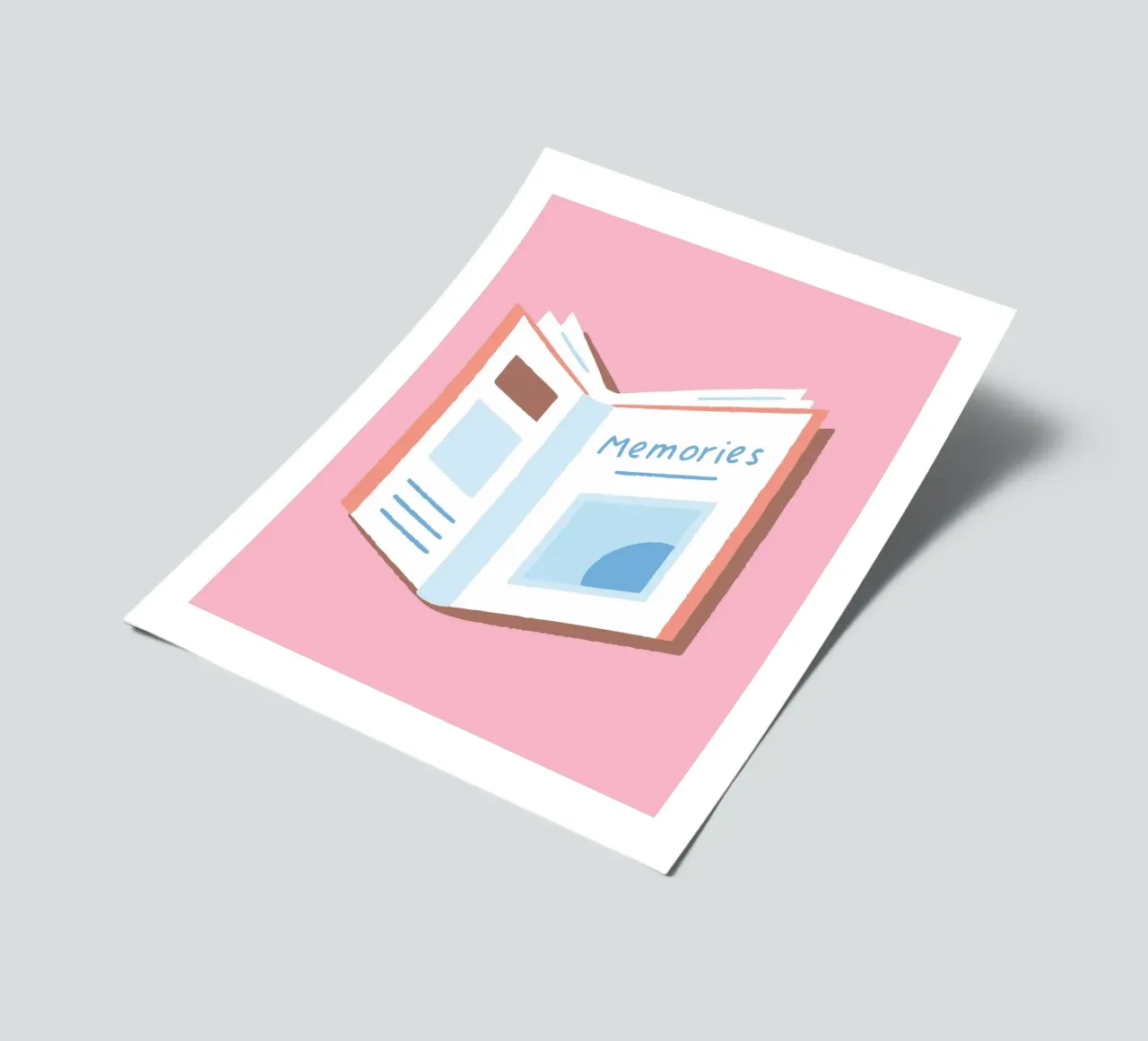 Book of Memories sticker sheet by TRENDY POSTER SHOP