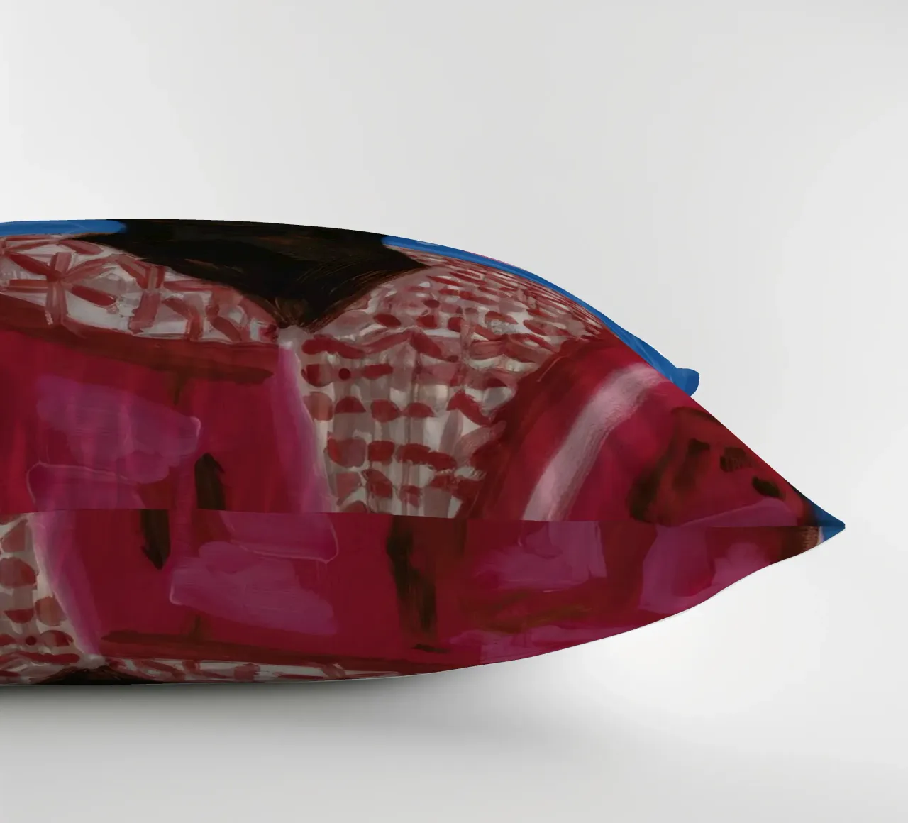 Bagliore rosa radioso cuscino da Ebony Carpenter