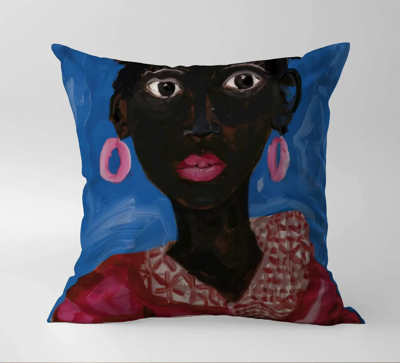 Bagliore rosa radioso cuscino da Ebony Carpenter