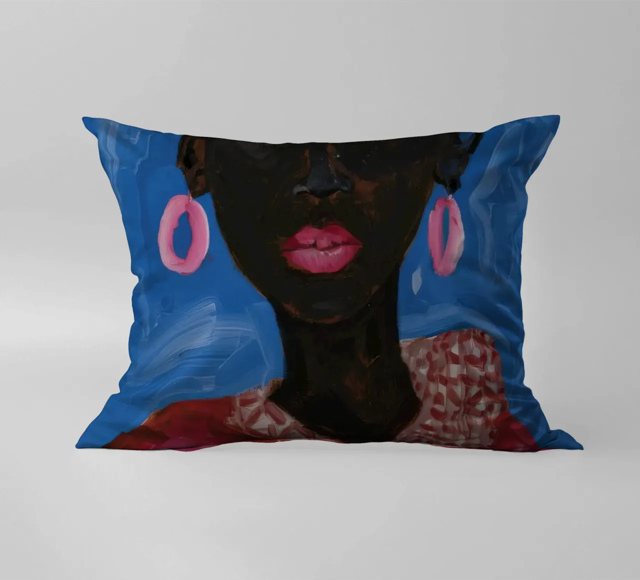 Bagliore rosa radioso cuscino da Ebony Carpenter