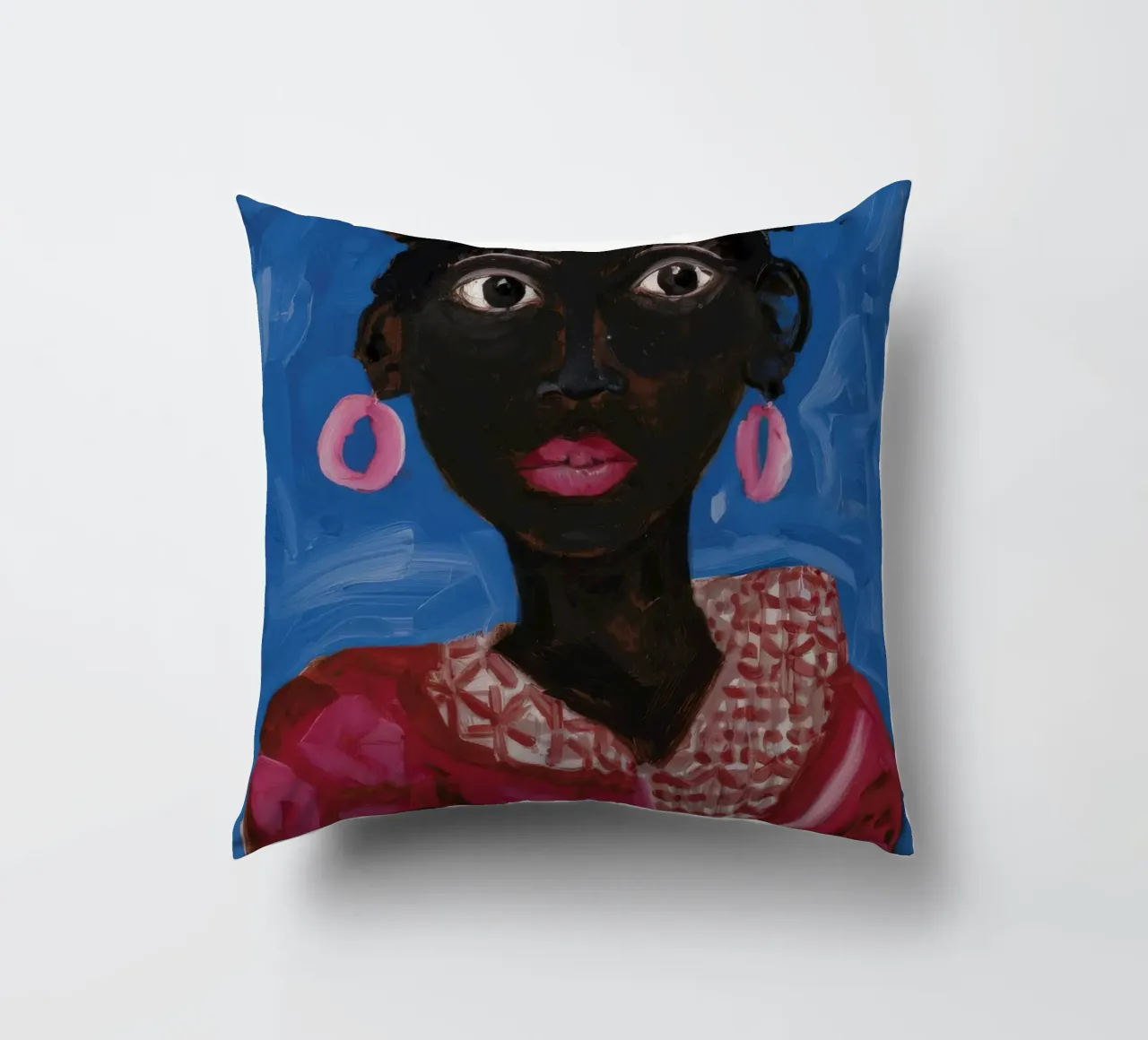 Bagliore rosa radioso cuscino da Ebony Carpenter