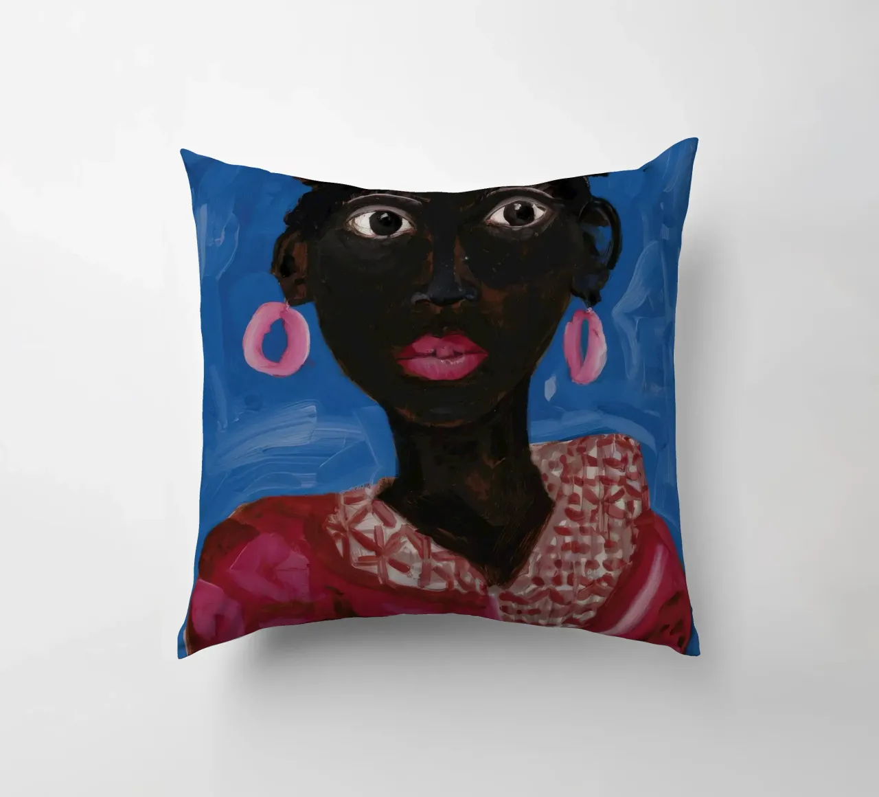Bagliore rosa radioso cuscino da Ebony Carpenter