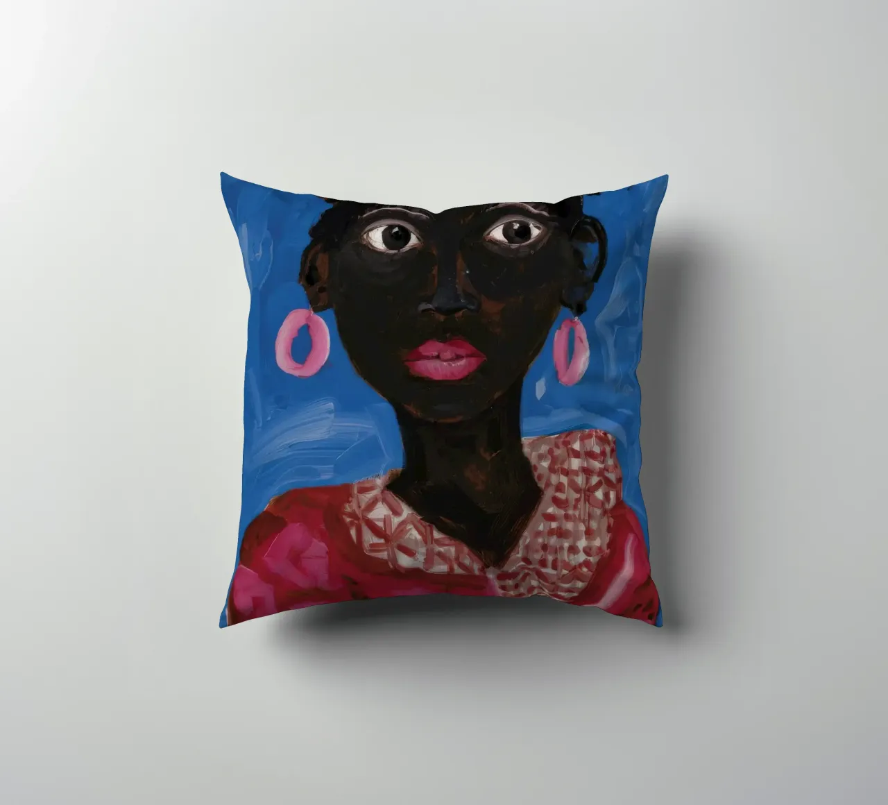 Bagliore rosa radioso cuscino da Ebony Carpenter