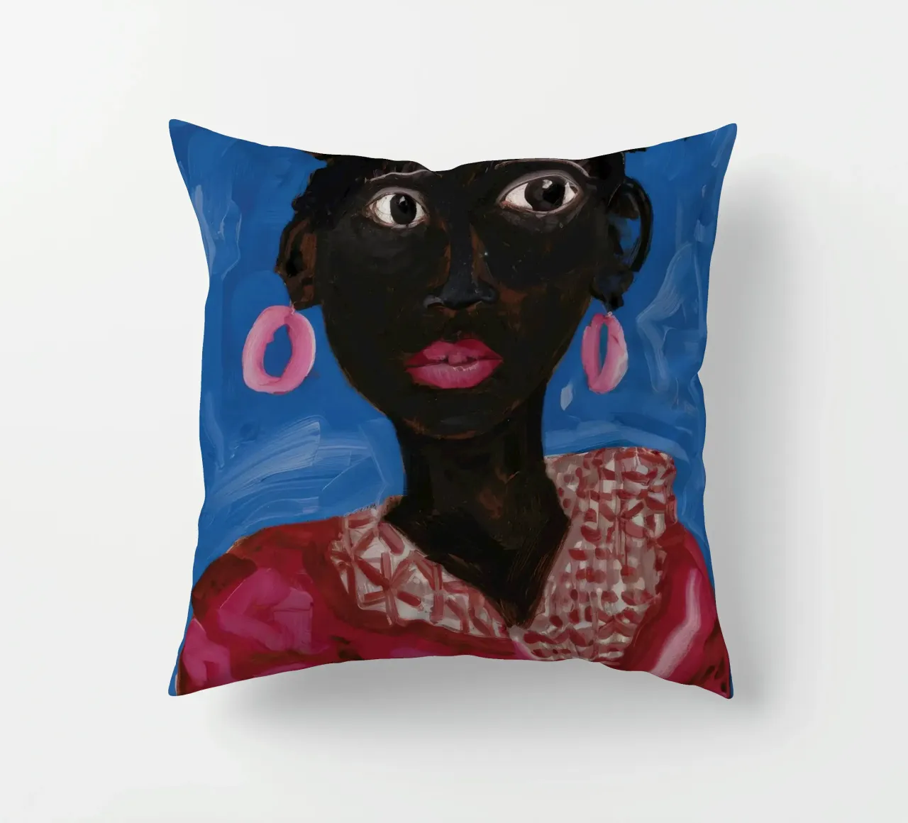 Bagliore rosa radioso cuscino da Ebony Carpenter