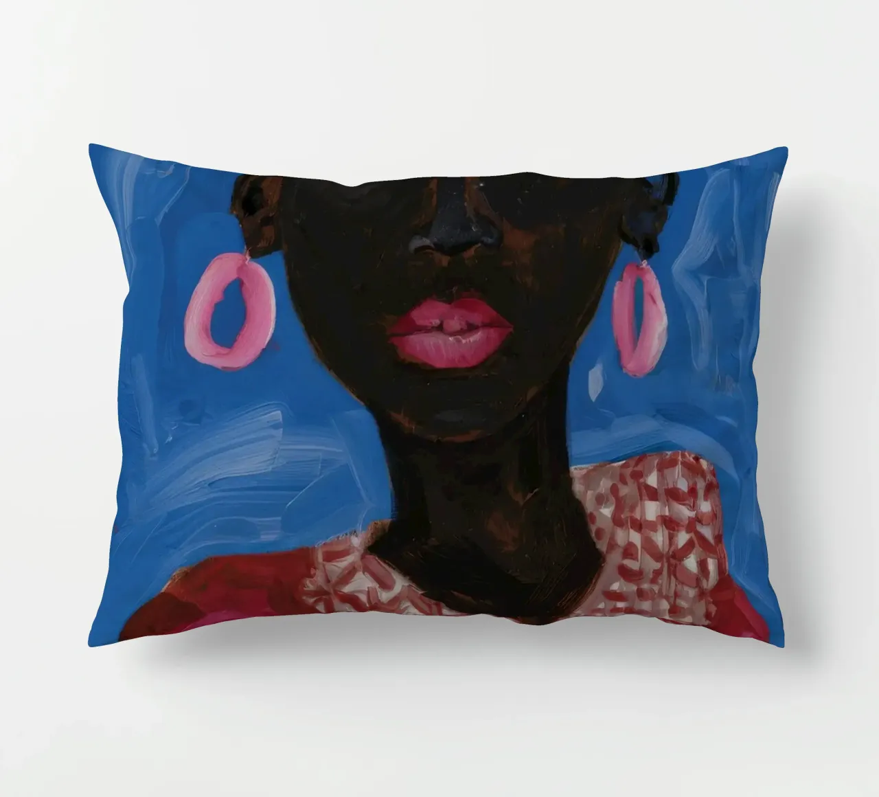 Bagliore rosa radioso cuscino da Ebony Carpenter
