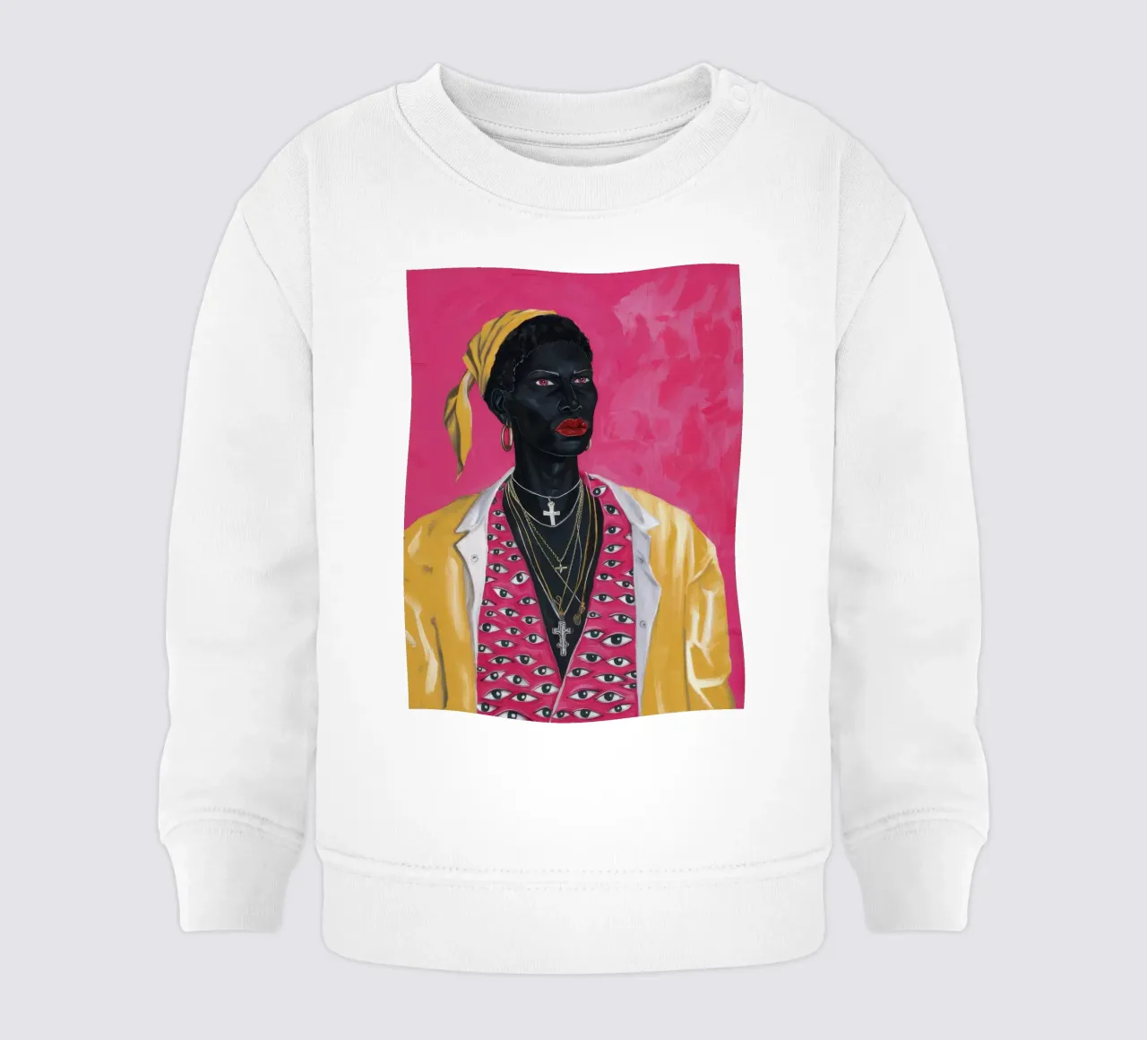 Sereno viaje en barco sudadera de bebé de Ebony Carpenter