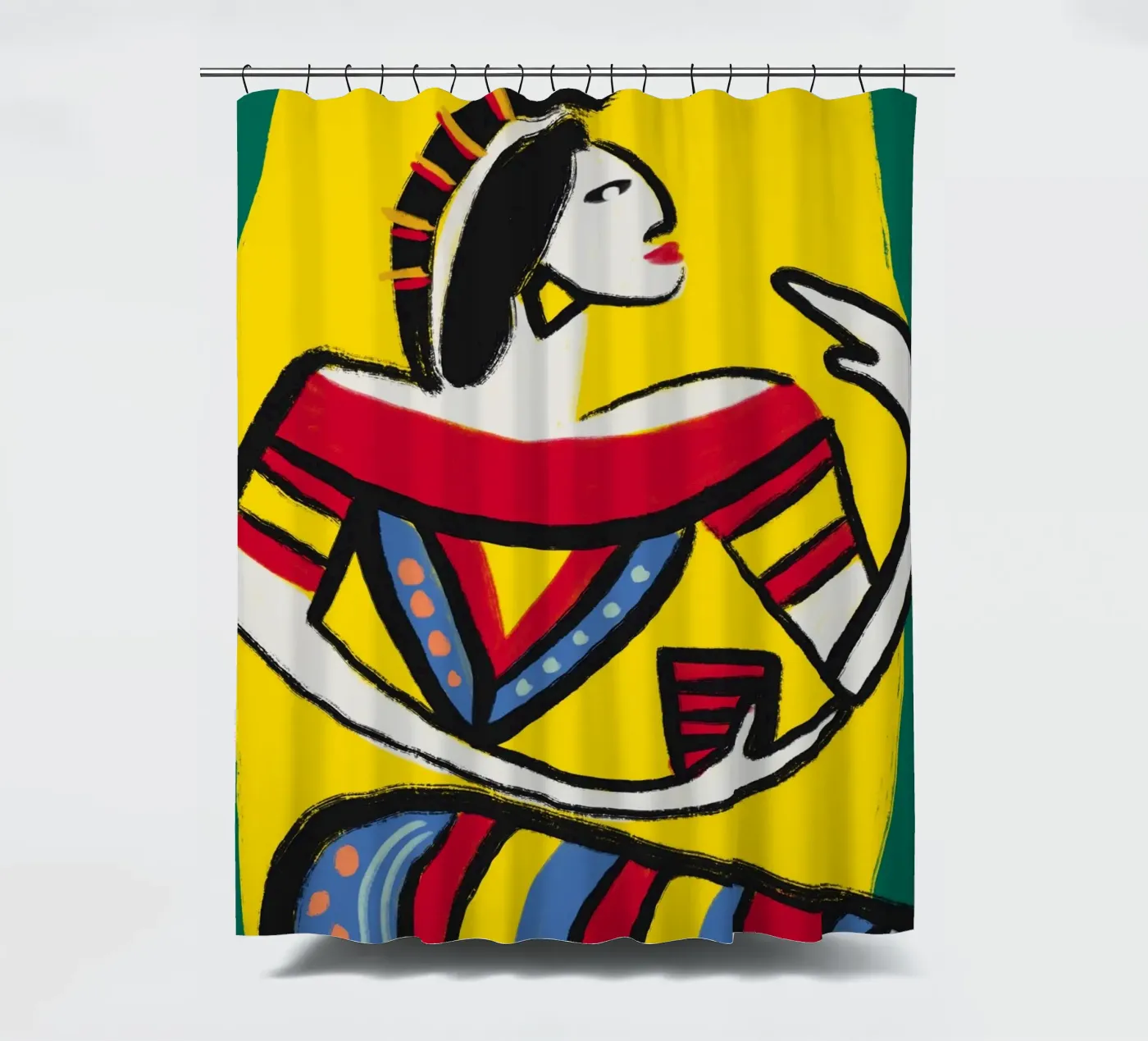 Native dancer rideau de douche de Little Dean