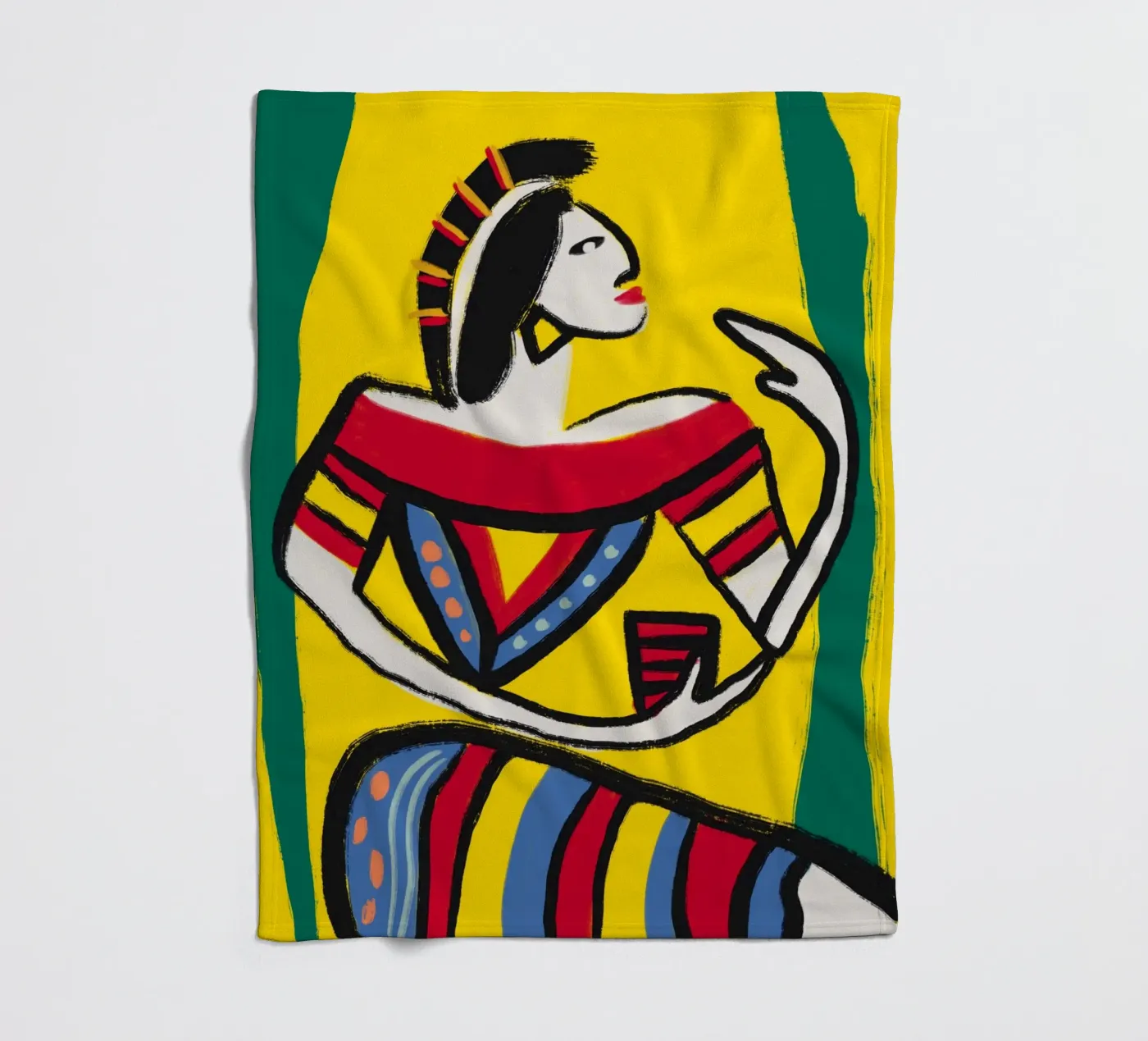 Native dancer plaid polaire de Little Dean