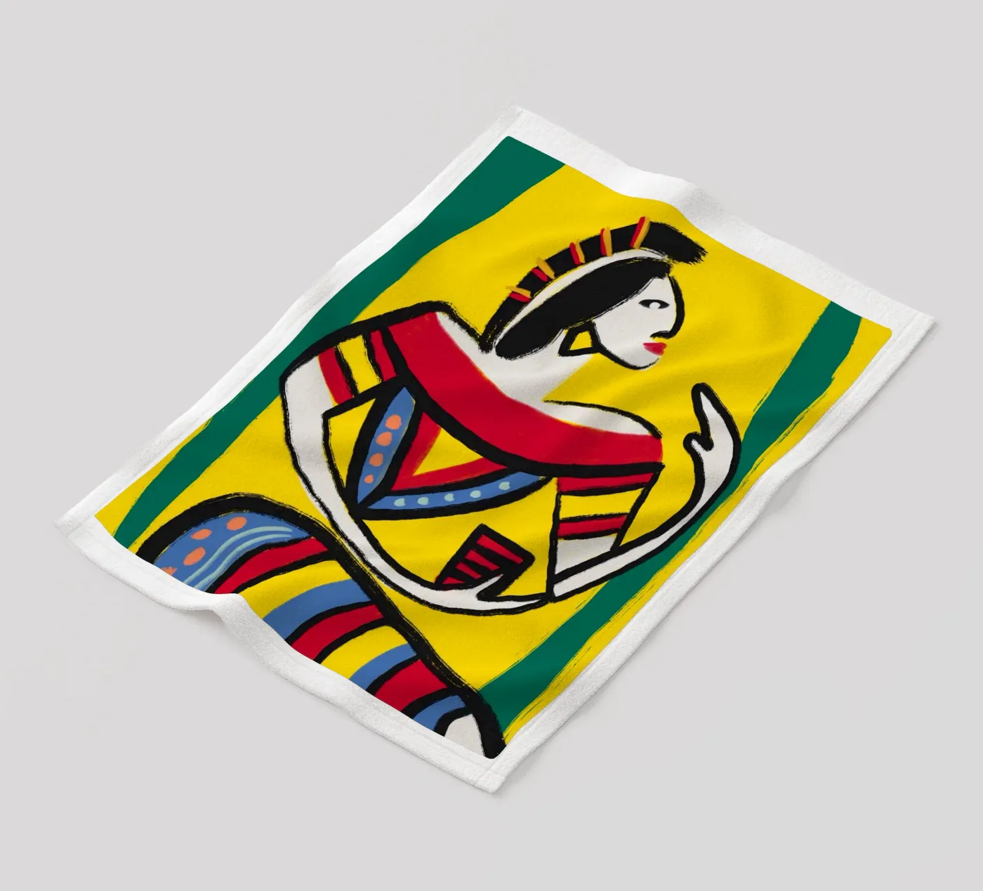 Native dancer plaid polaire de Little Dean