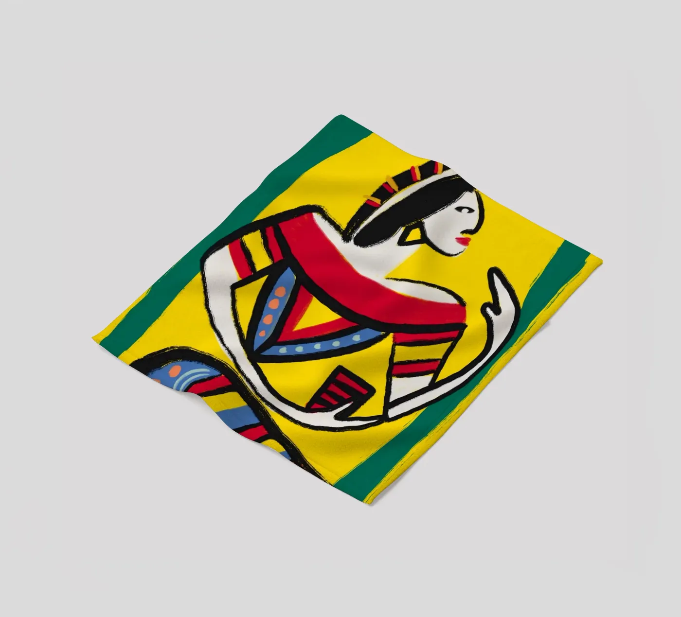 Native dancer plaid polaire de Little Dean