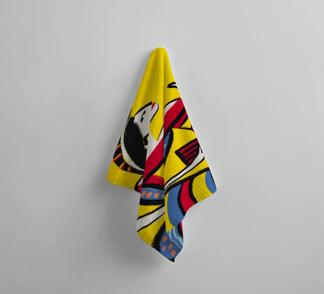 Native dancer towel by Little Dean