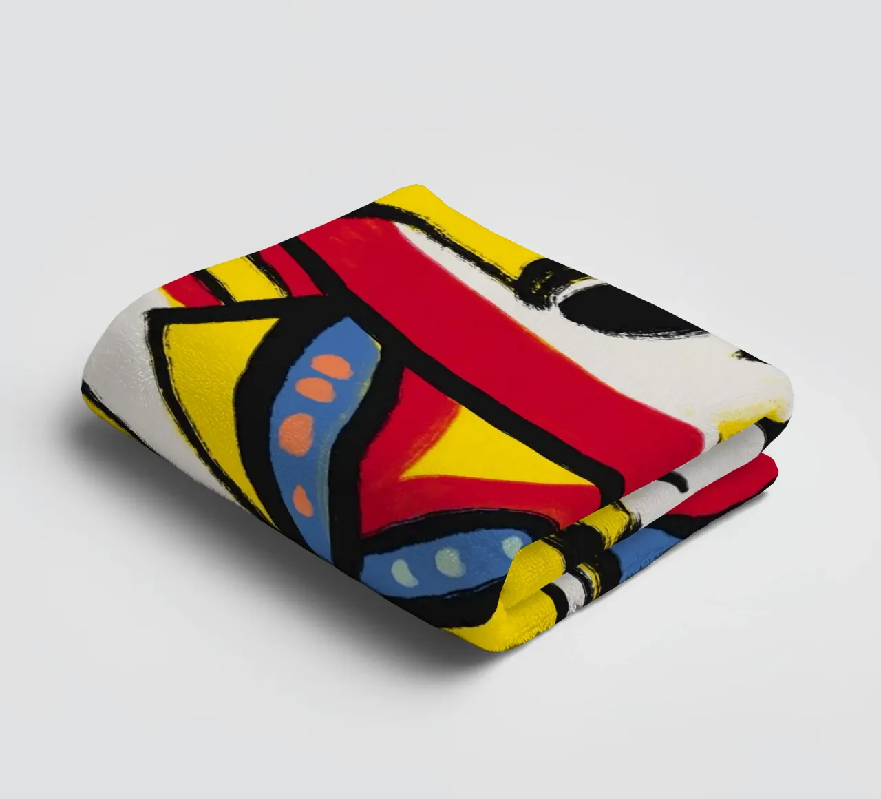 Native dancer towel by Little Dean