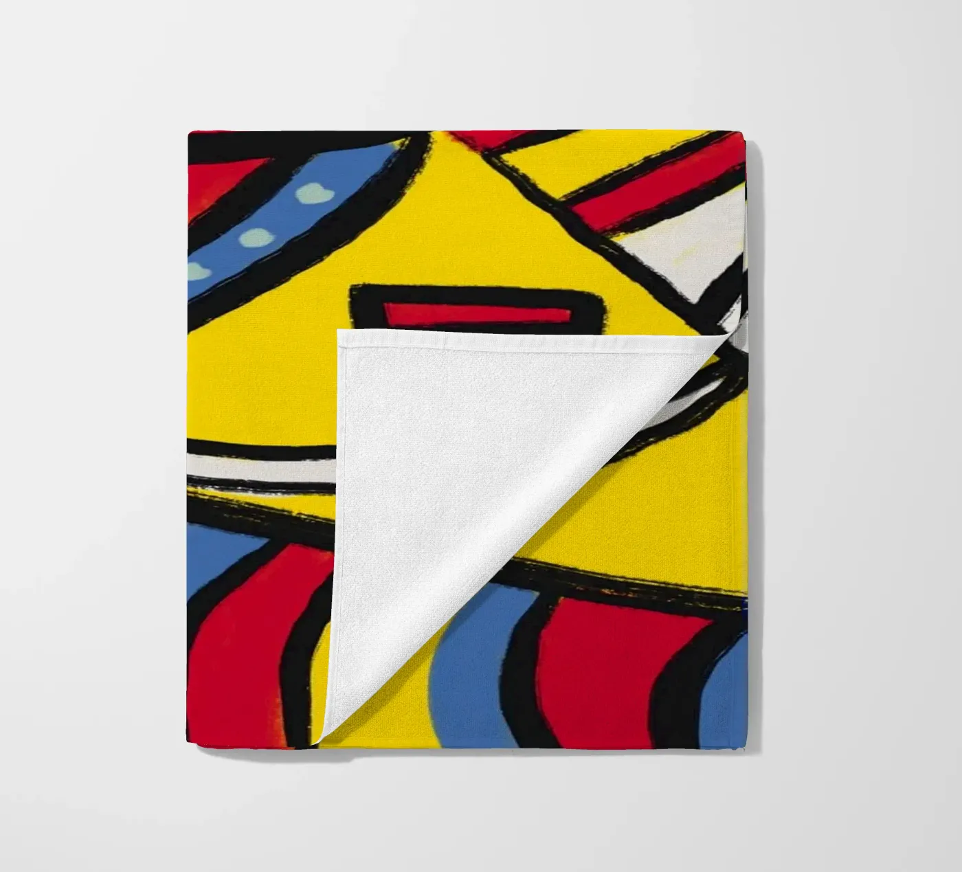 Native dancer beach towel by Little Dean