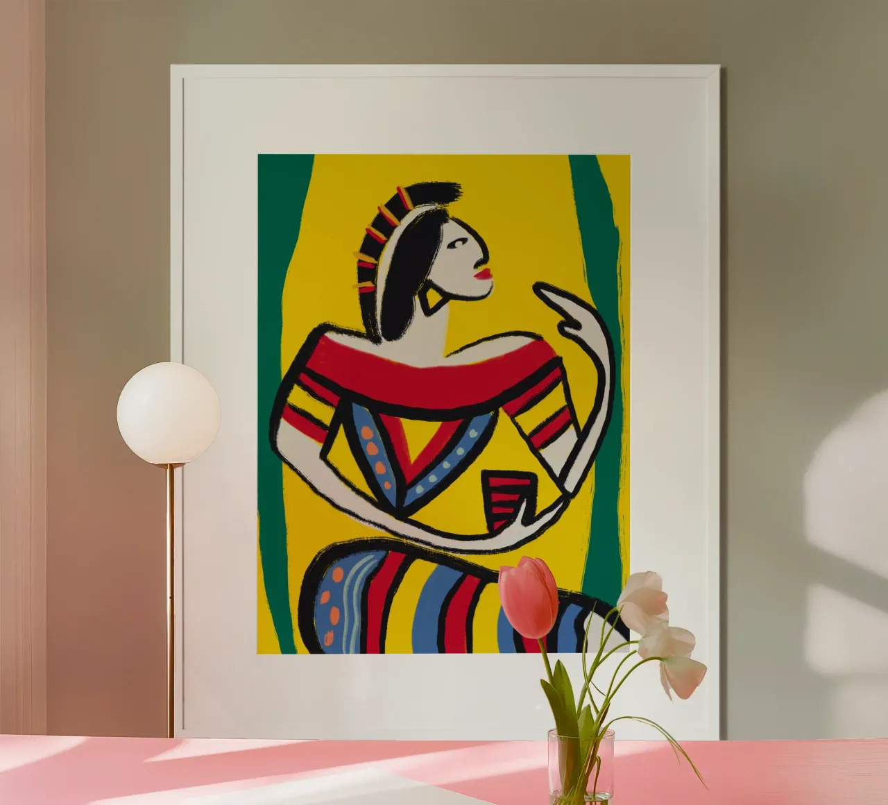 Native dancer poster by Little Dean