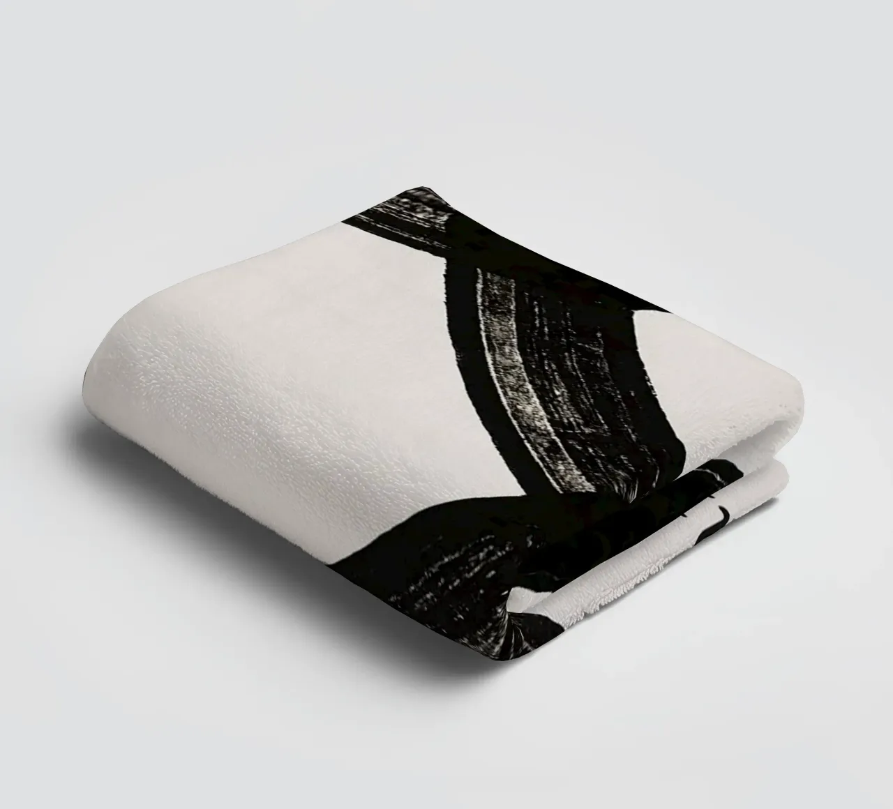 The Art of Balance – Minimal Flow towel by Kunst und Kontrast