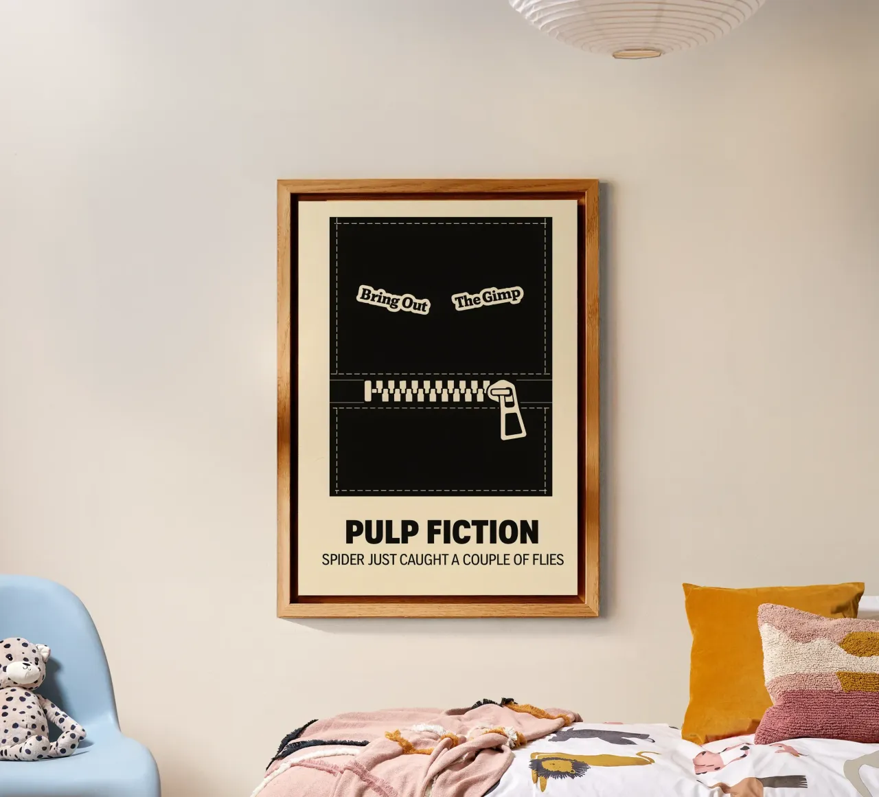 Pulp Fiction Print alluminio dibond da MoviesArt