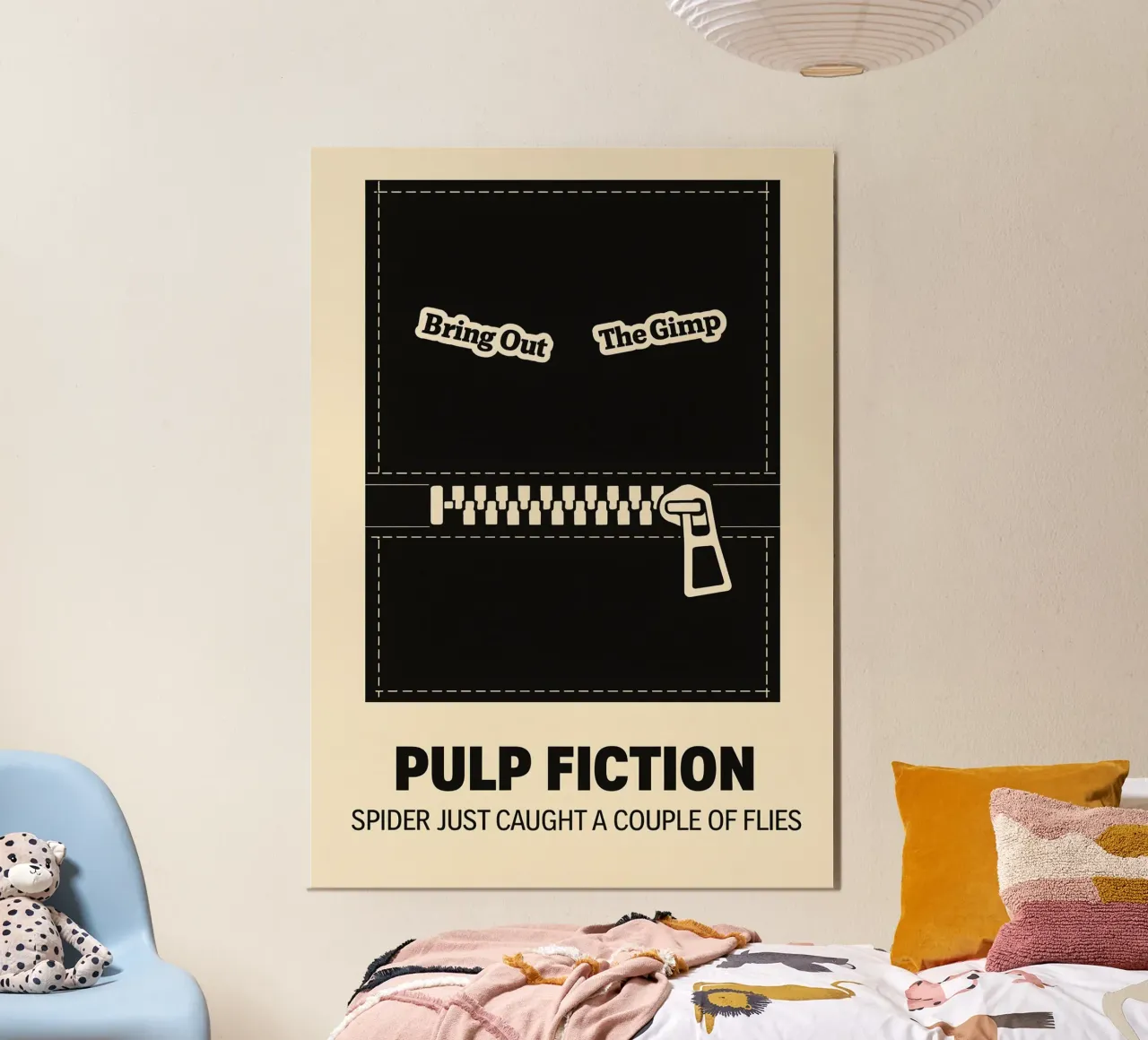 Pulp Fiction Print alluminio dibond da MoviesArt