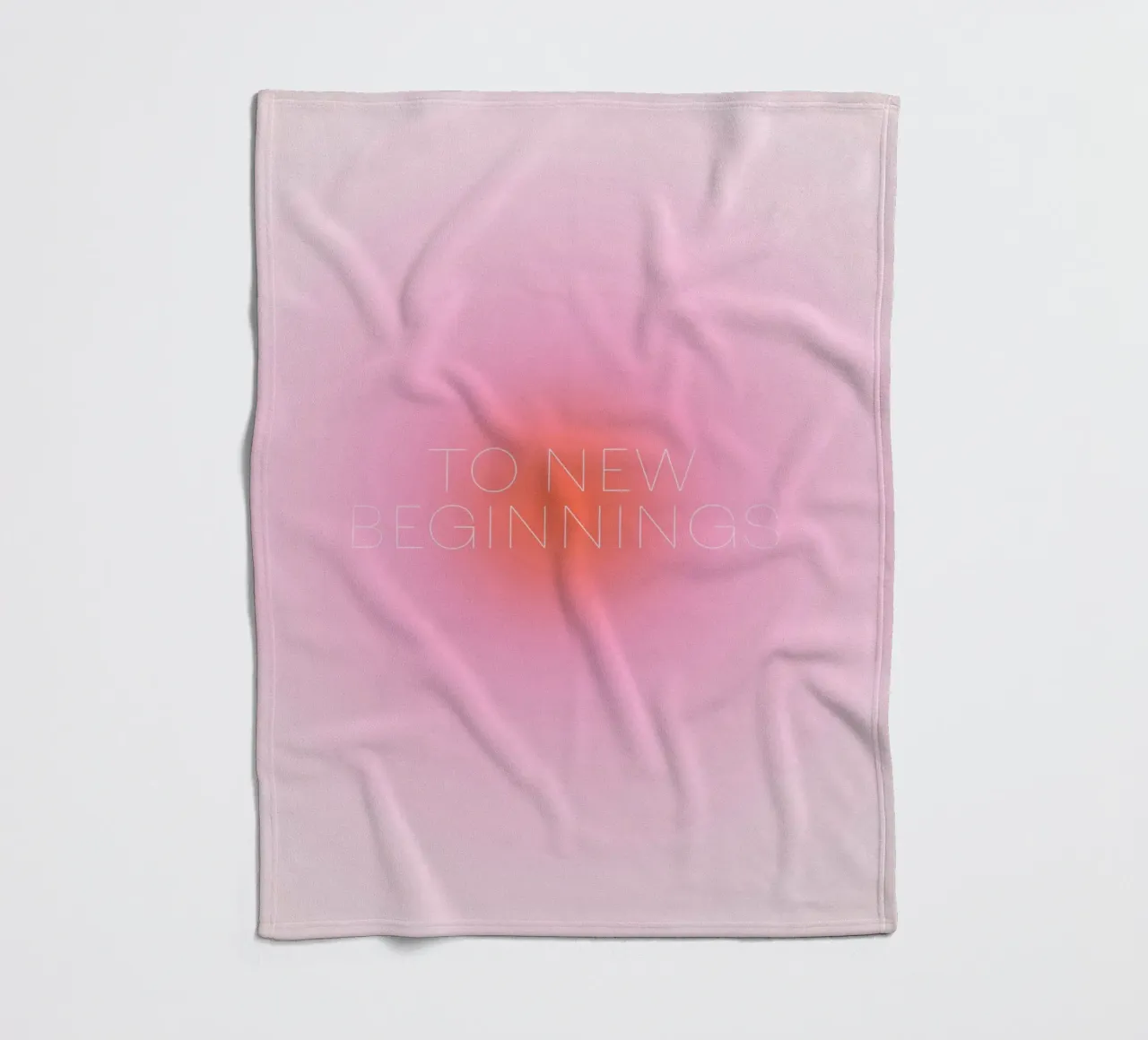 New beginnings coperta in pile da Bureau Purpur