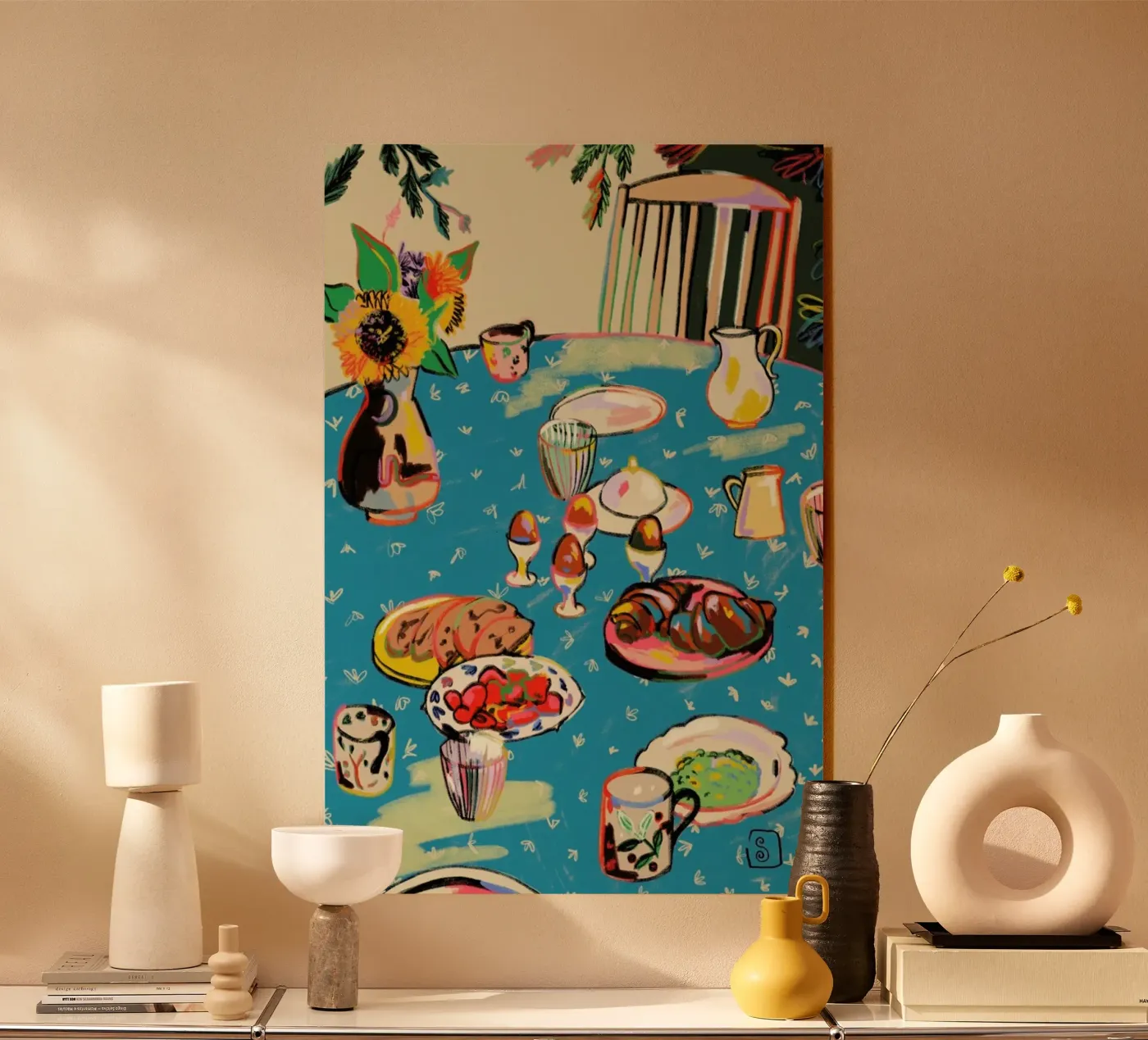 Autumn Breakfast plexiglass da Sandra Poliakov