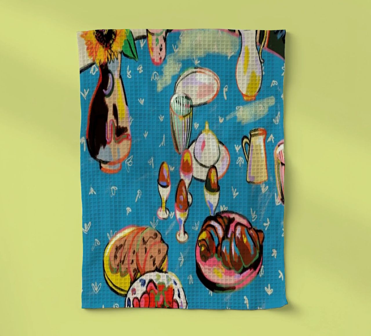 Autumn Breakfast torchon de Sandra Poliakov