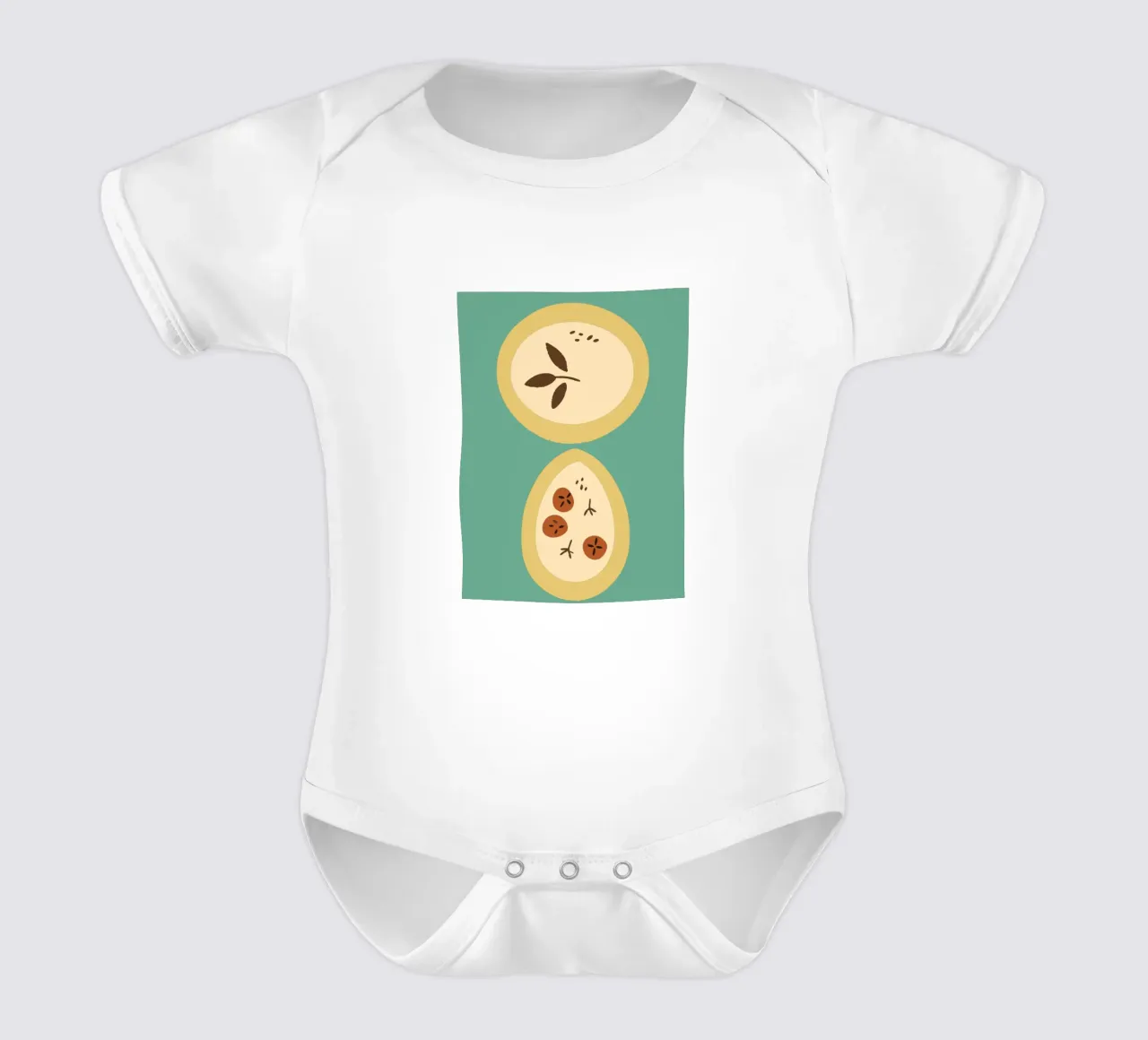 La frutta body neonato maniche corte da TRENDY POSTER SHOP