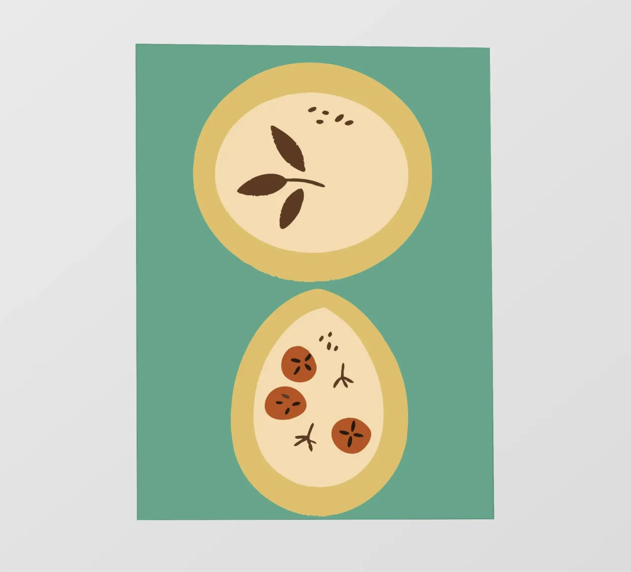 La frutta telo in pvc da TRENDY POSTER SHOP
