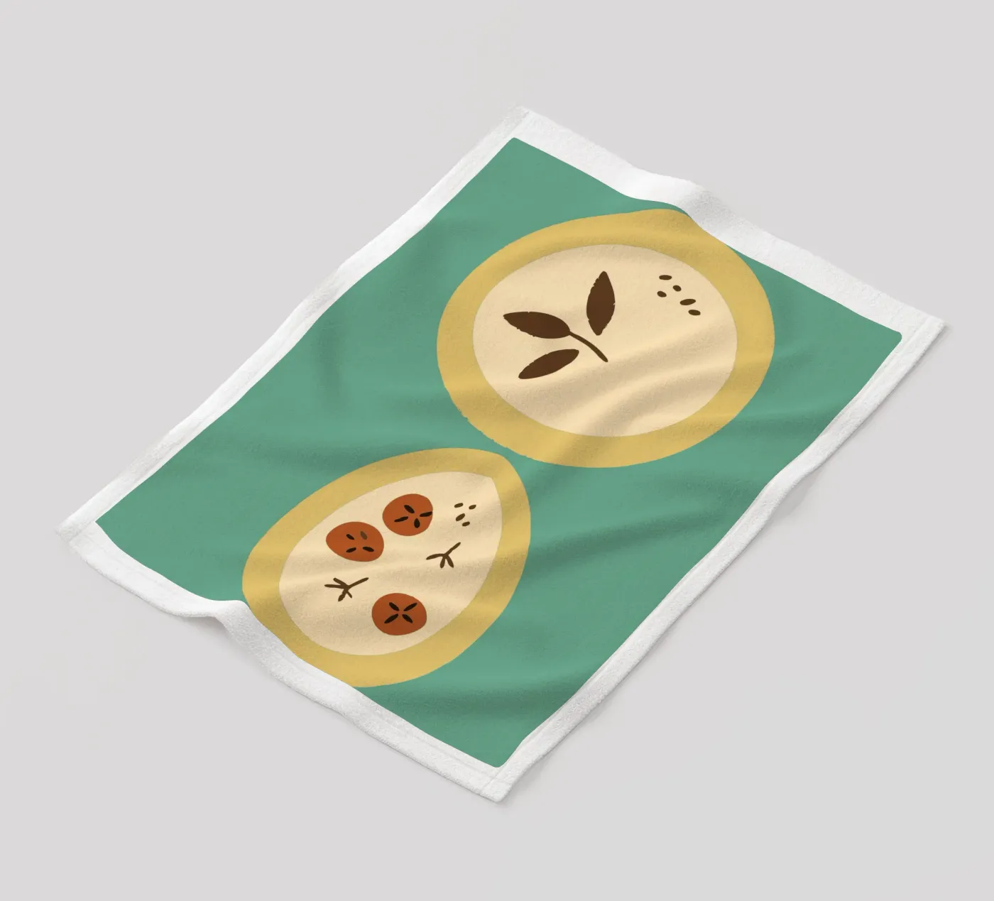 Fruit fleecedeken van TRENDY POSTER SHOP