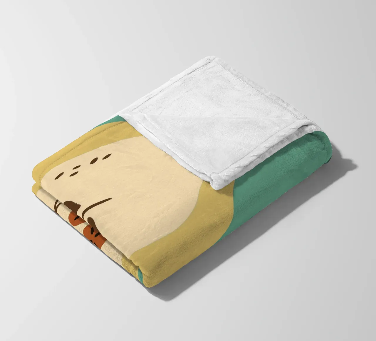 Fruit fleecedeken van TRENDY POSTER SHOP