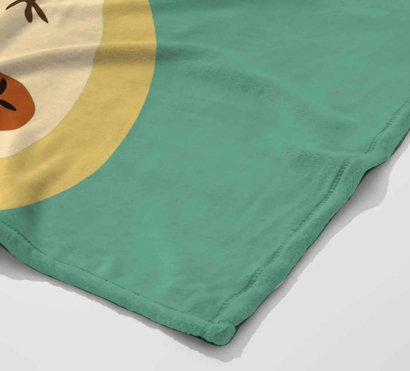 Fruit fleecedeken van TRENDY POSTER SHOP