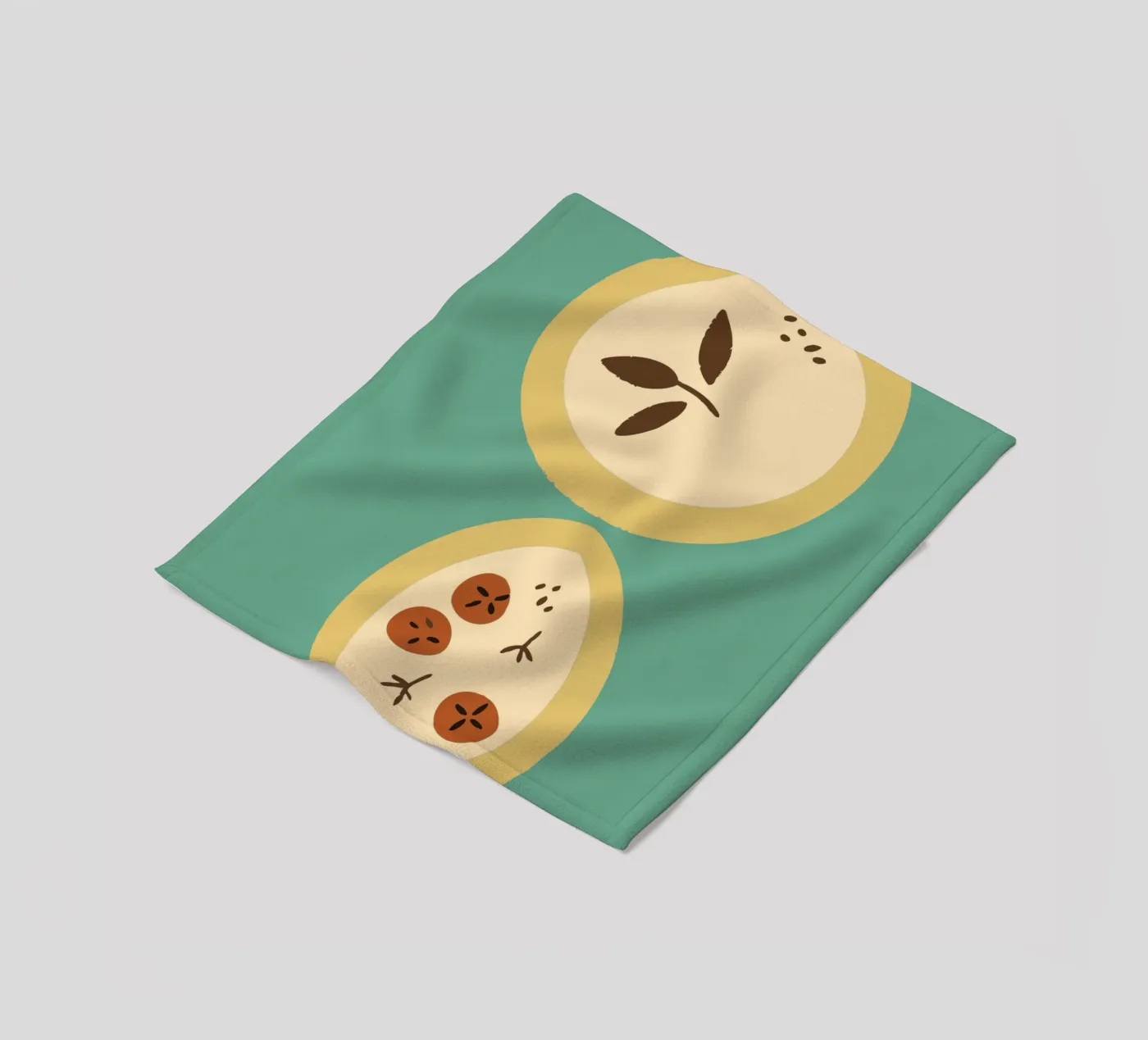 Fruit fleecedeken van TRENDY POSTER SHOP