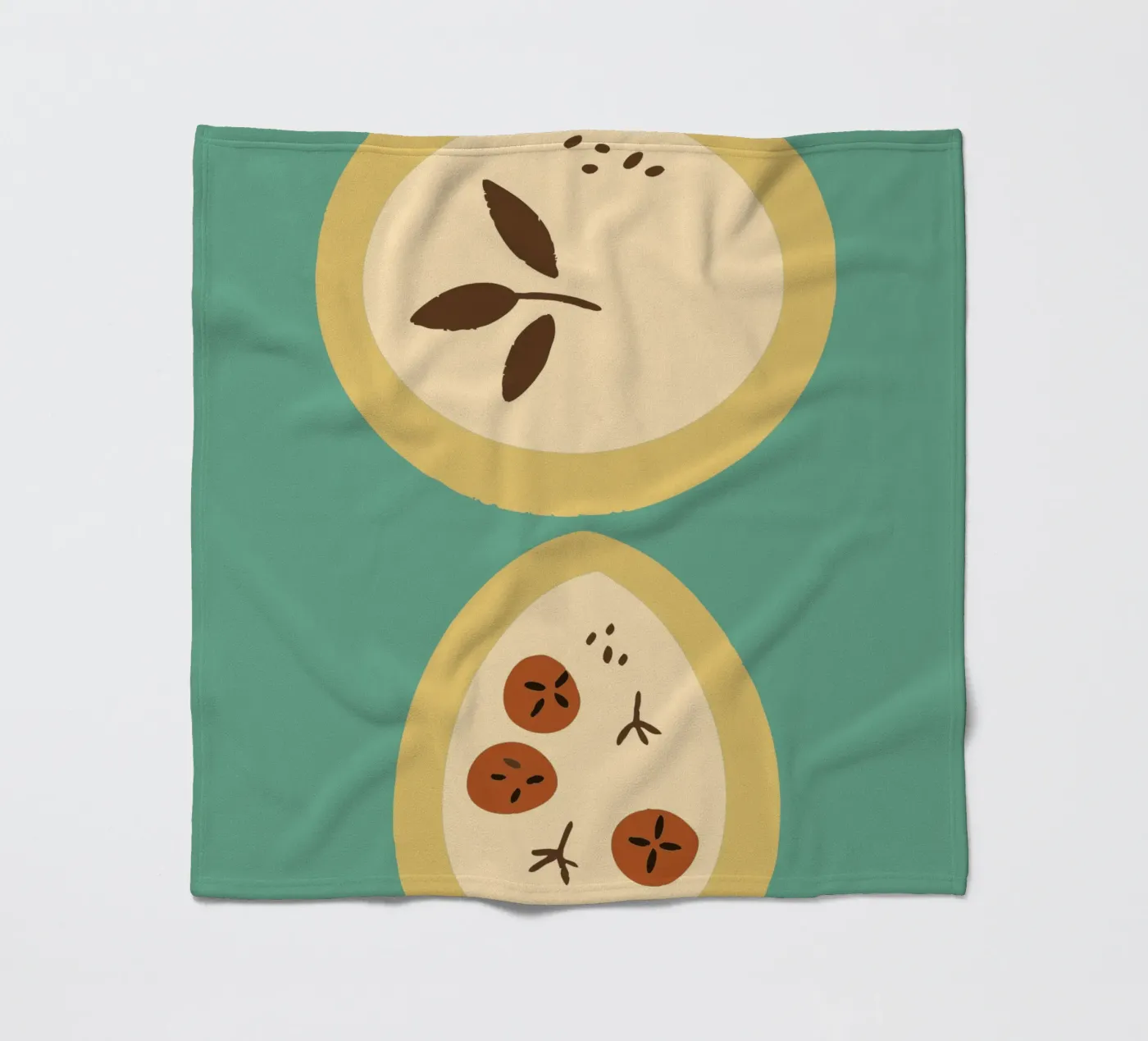 Fruit fleecedeken van TRENDY POSTER SHOP