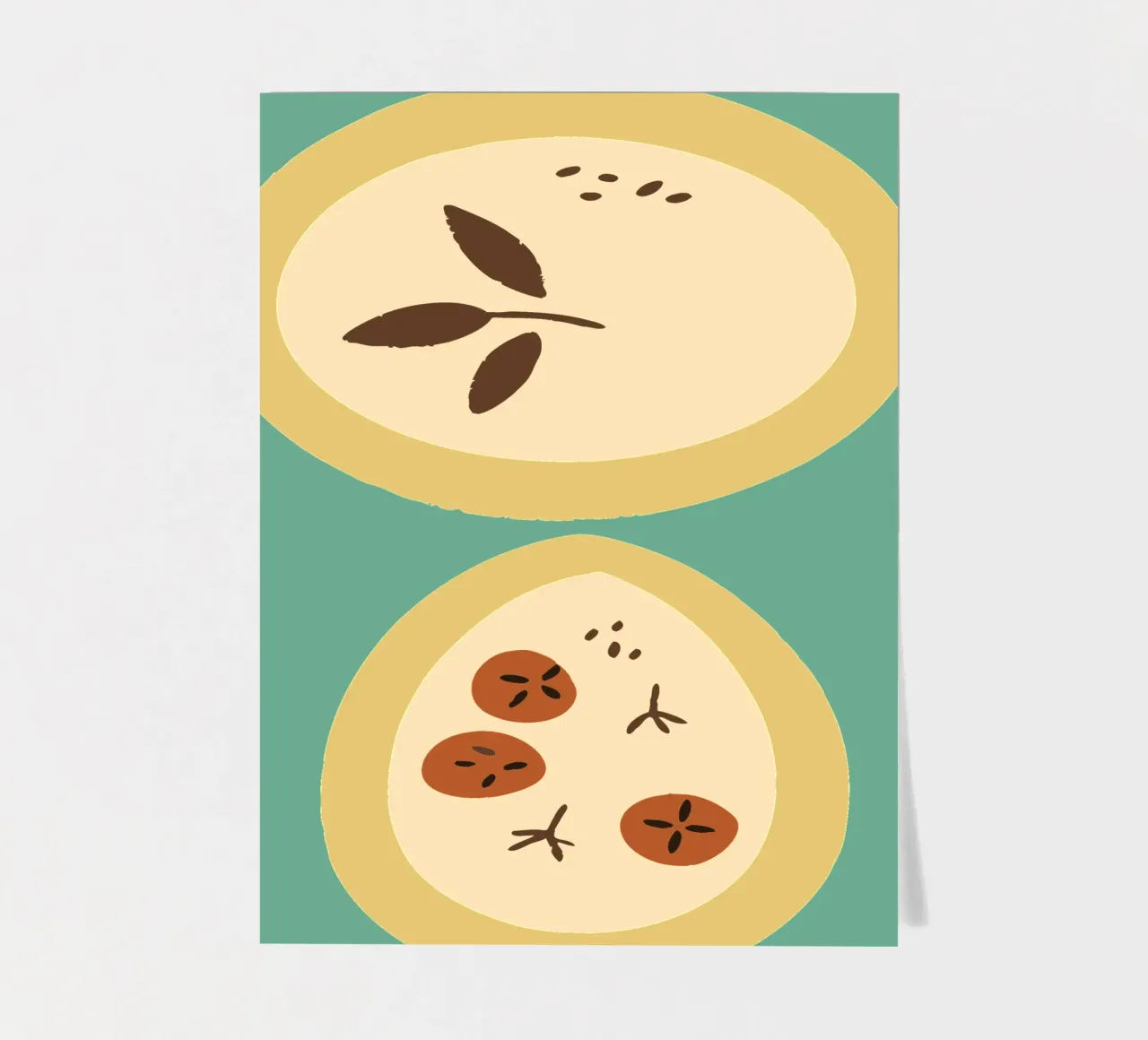 Fruit sticker sheet by TRENDY POSTER SHOP