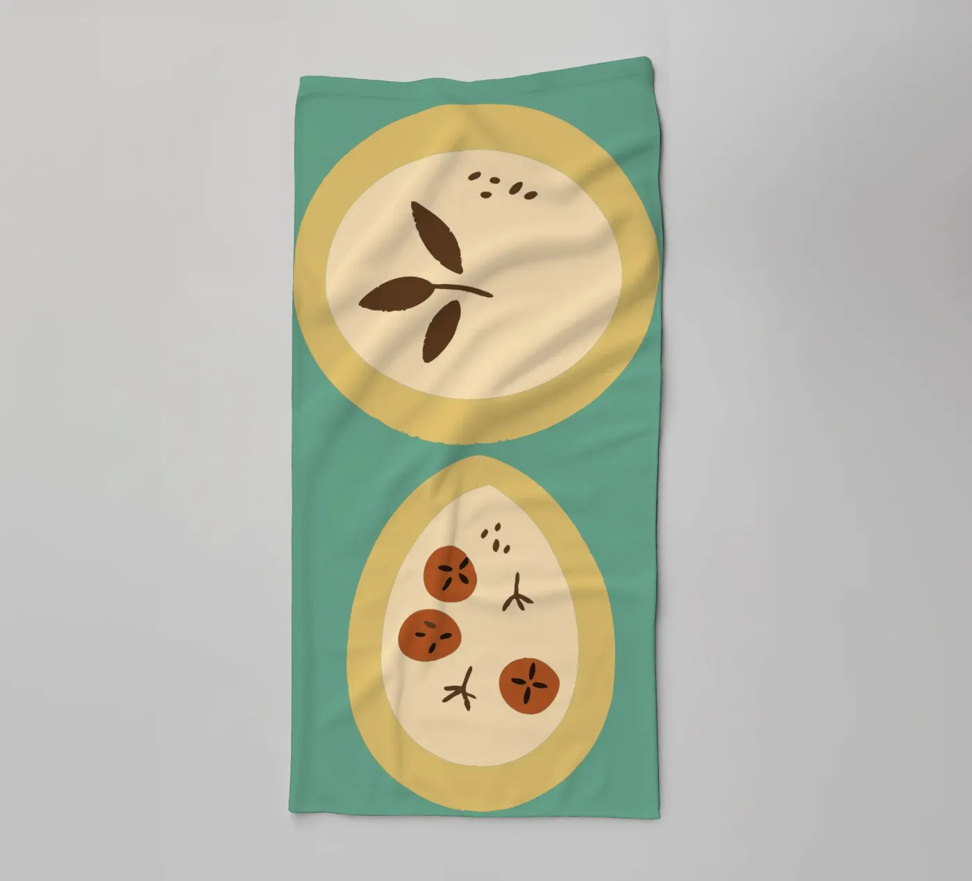 Fruit badhanddoek van TRENDY POSTER SHOP