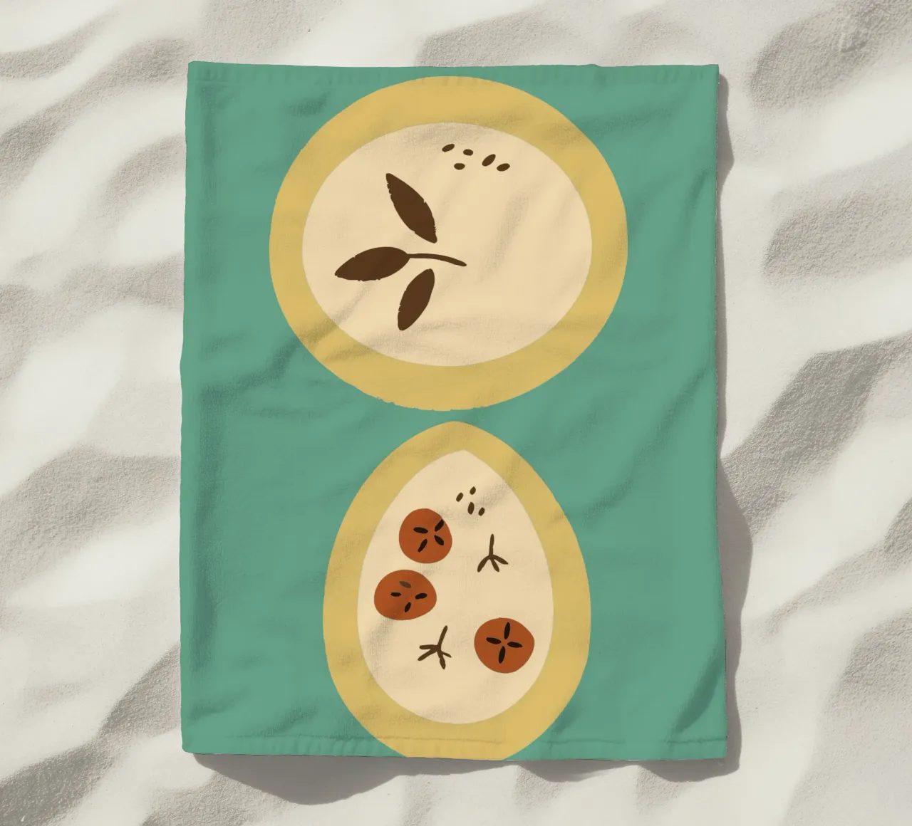 Fruit beach towel by TRENDY POSTER SHOP