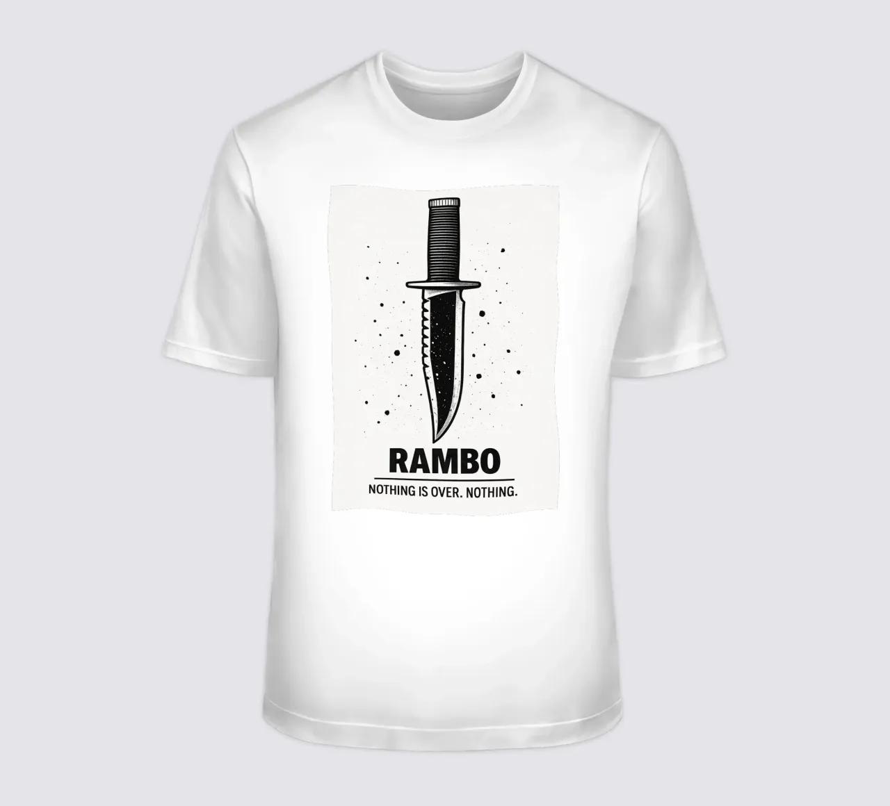 Rambo Print t-shirt da MoviesArt