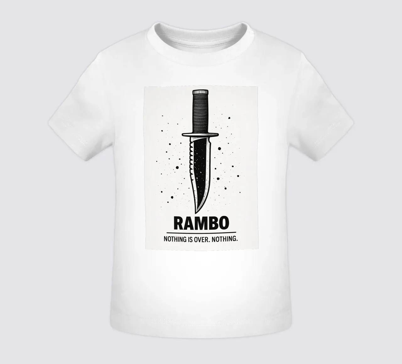 Rambo Print maglietta neonato da MoviesArt