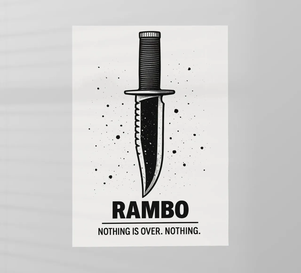 Rambo Print pellicola backlit da MoviesArt