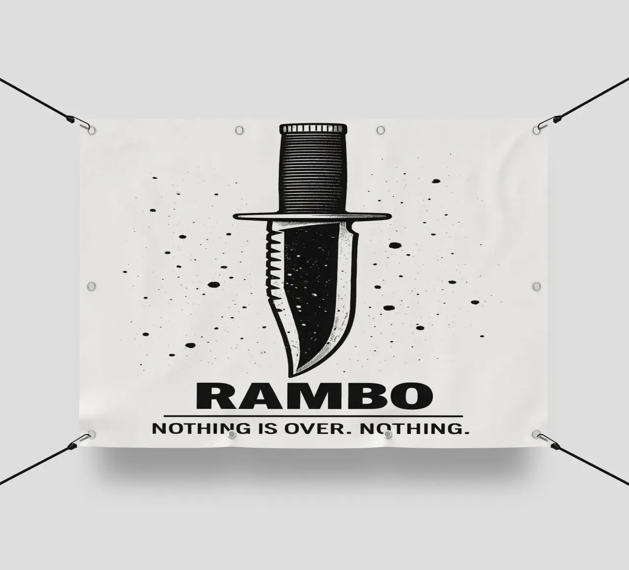 Rambo Print telo in pvc da MoviesArt