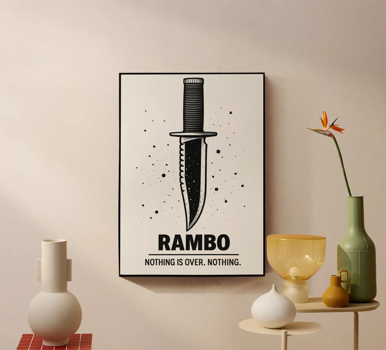 Rambo Print plexiglass da MoviesArt