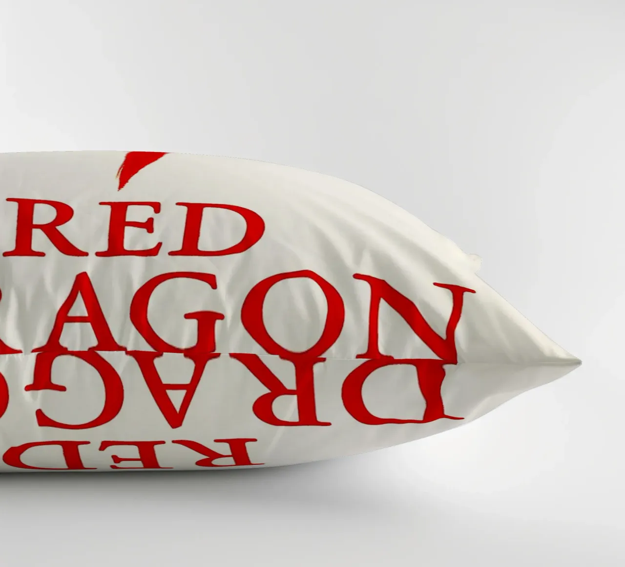 Red Dragon Print cuscino da MoviesArt