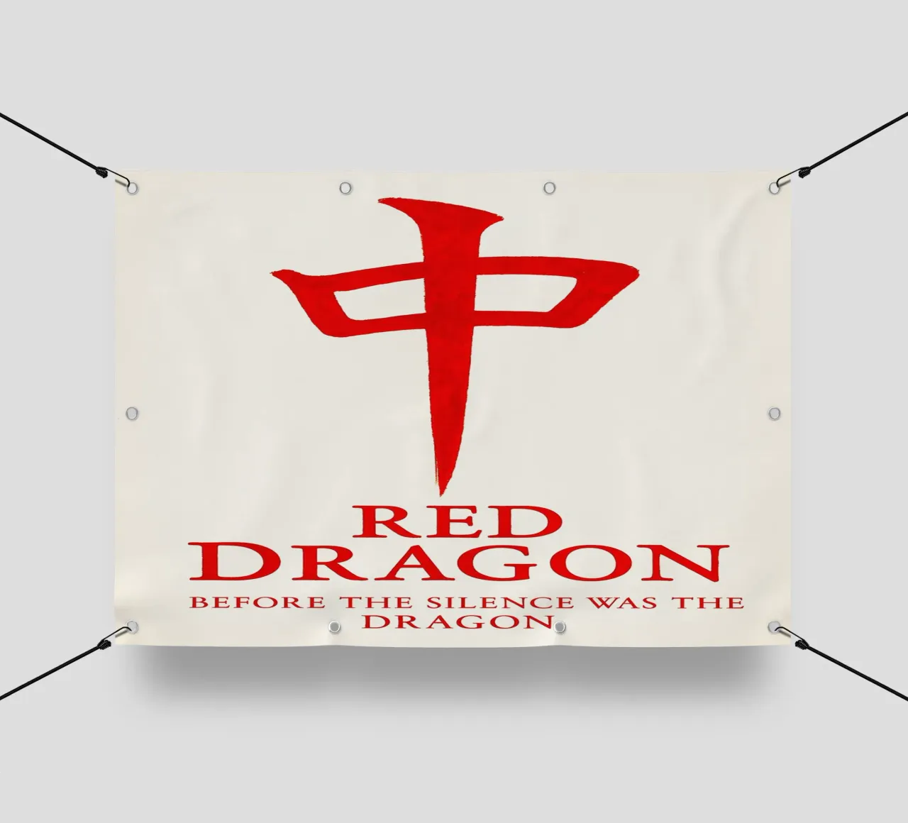 Red Dragon Print telo in pvc da MoviesArt