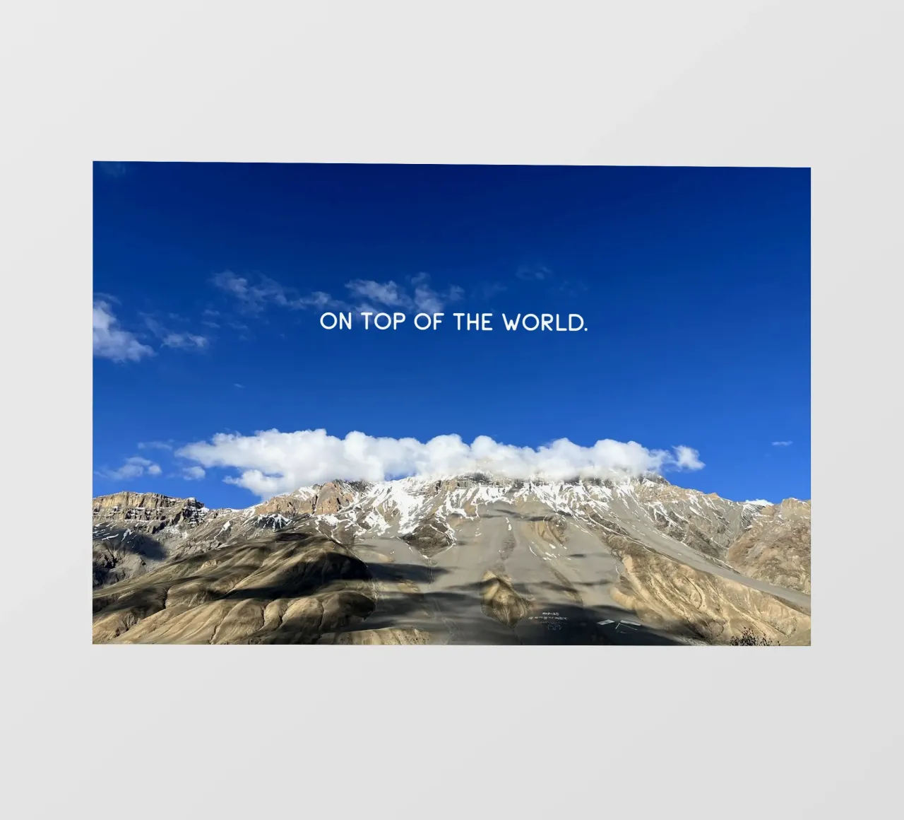 On top of the world. Himalayas pellicola backlit da Happy 😃 Art 🎨 by Christine Schnoell