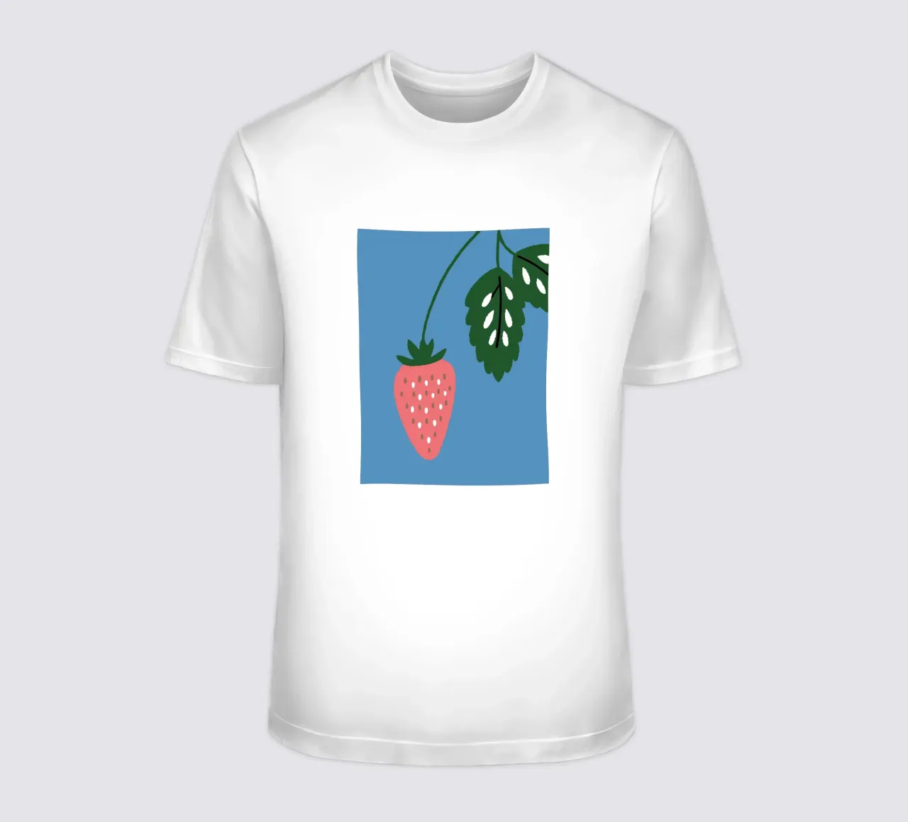 Fragole t-shirt da TRENDY POSTER SHOP
