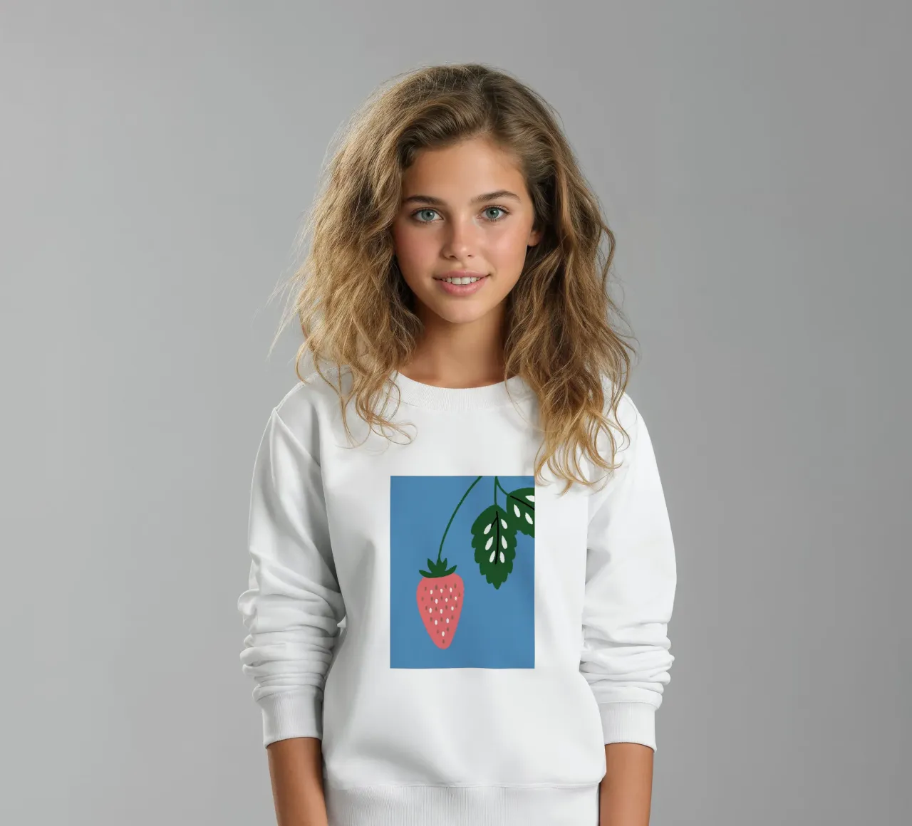 Fragole felpa bambino da TRENDY POSTER SHOP