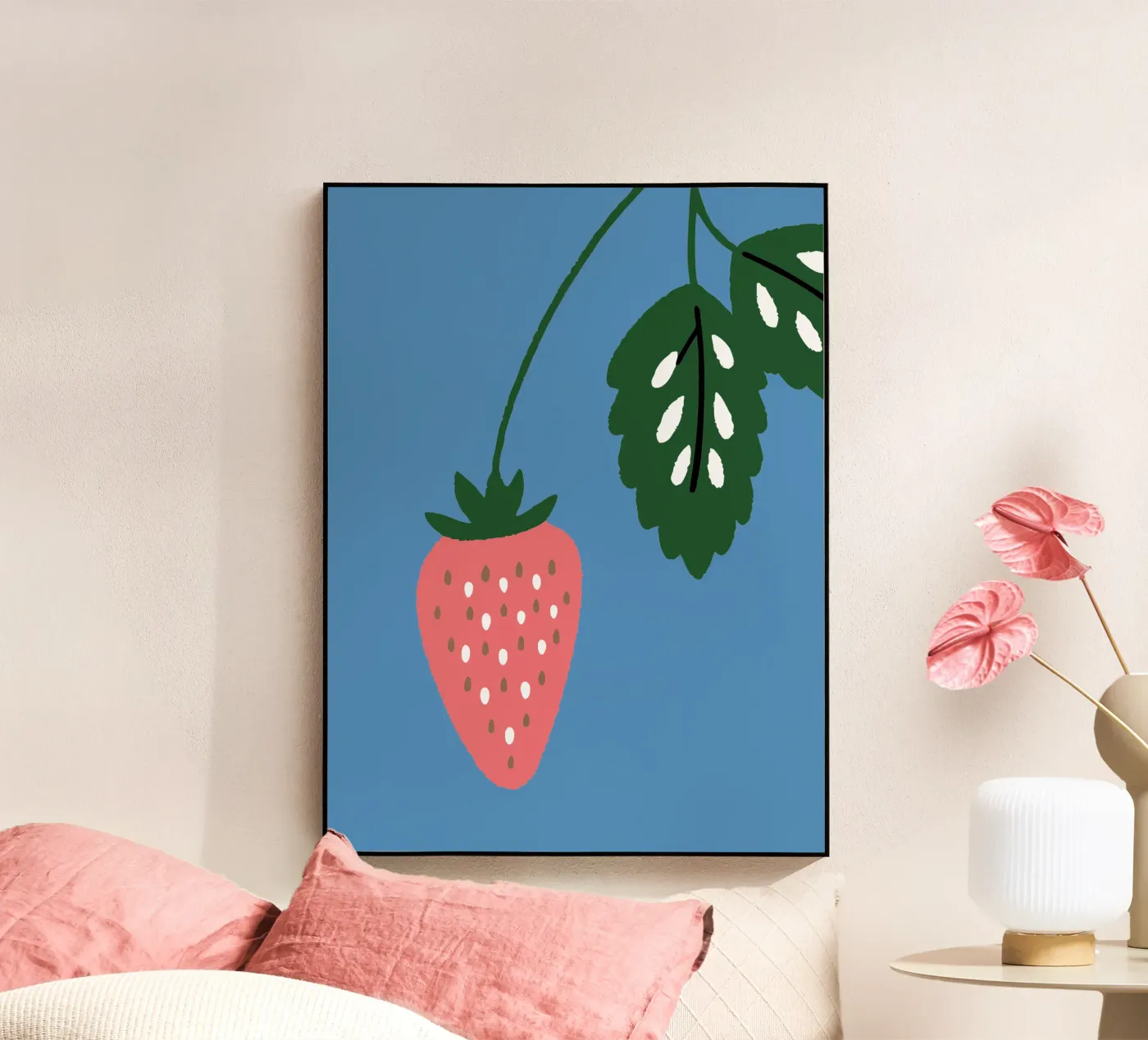 Fraises plexiglas de TRENDY POSTER SHOP
