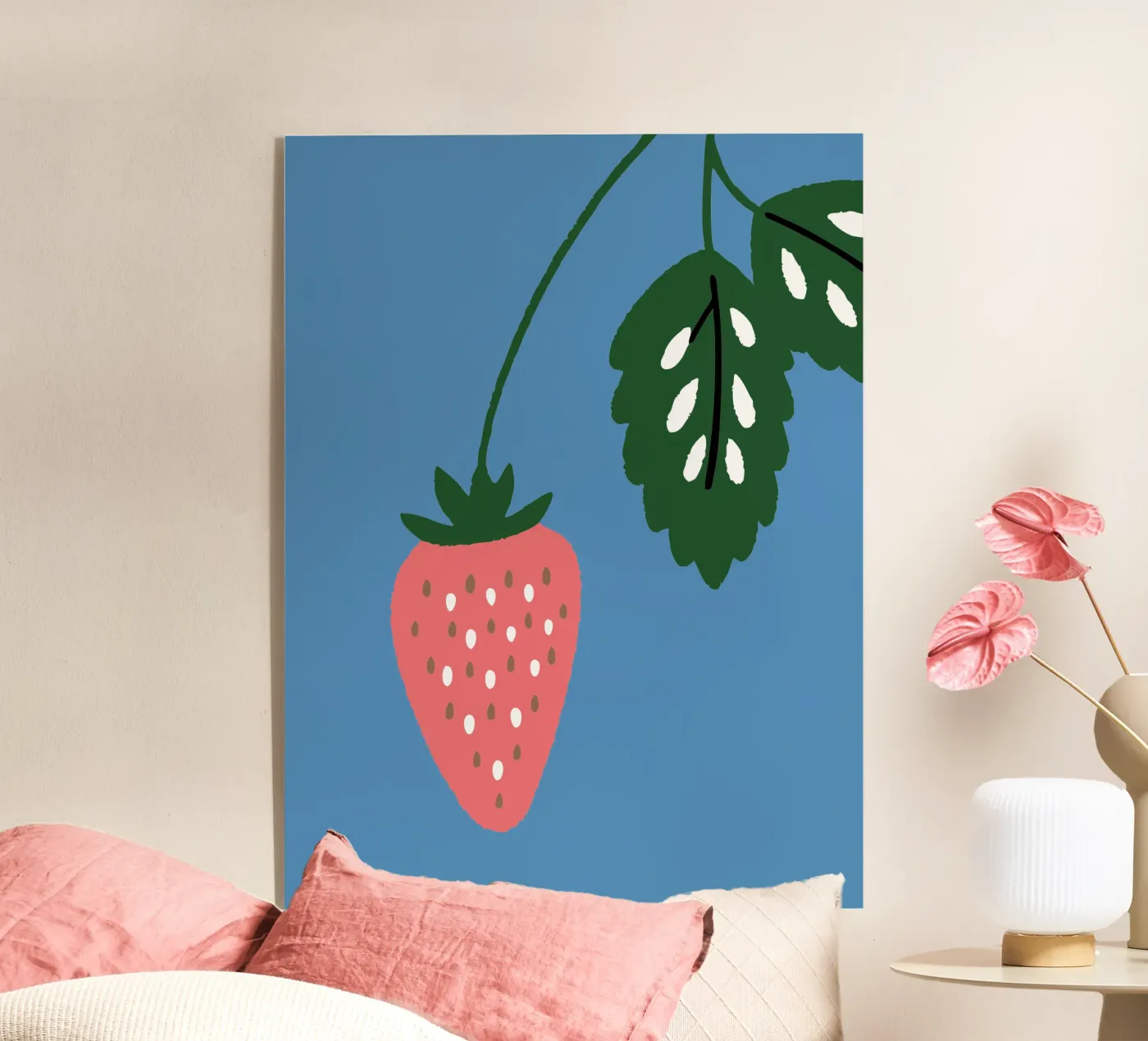 Fraises plexiglas de TRENDY POSTER SHOP